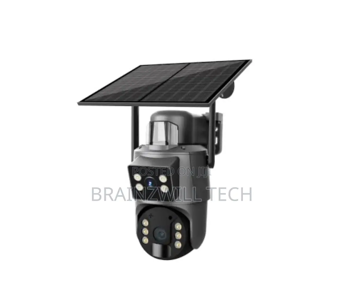 Ubox 4g/5g Full-Colorvu Solar Dual Lens Camera 8mp With Sim Card