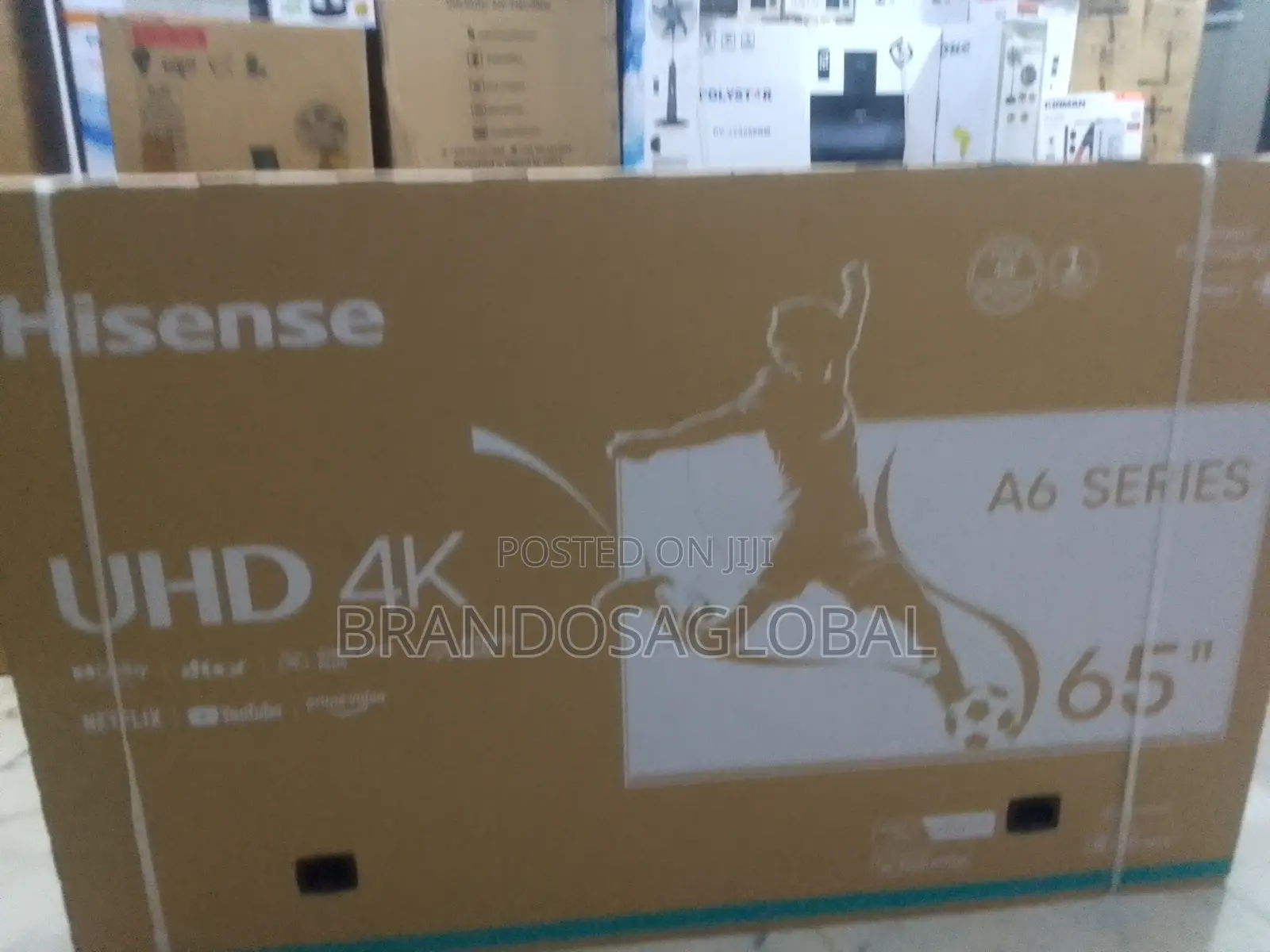 Hisense 65 Inches Tv With Frameless Design