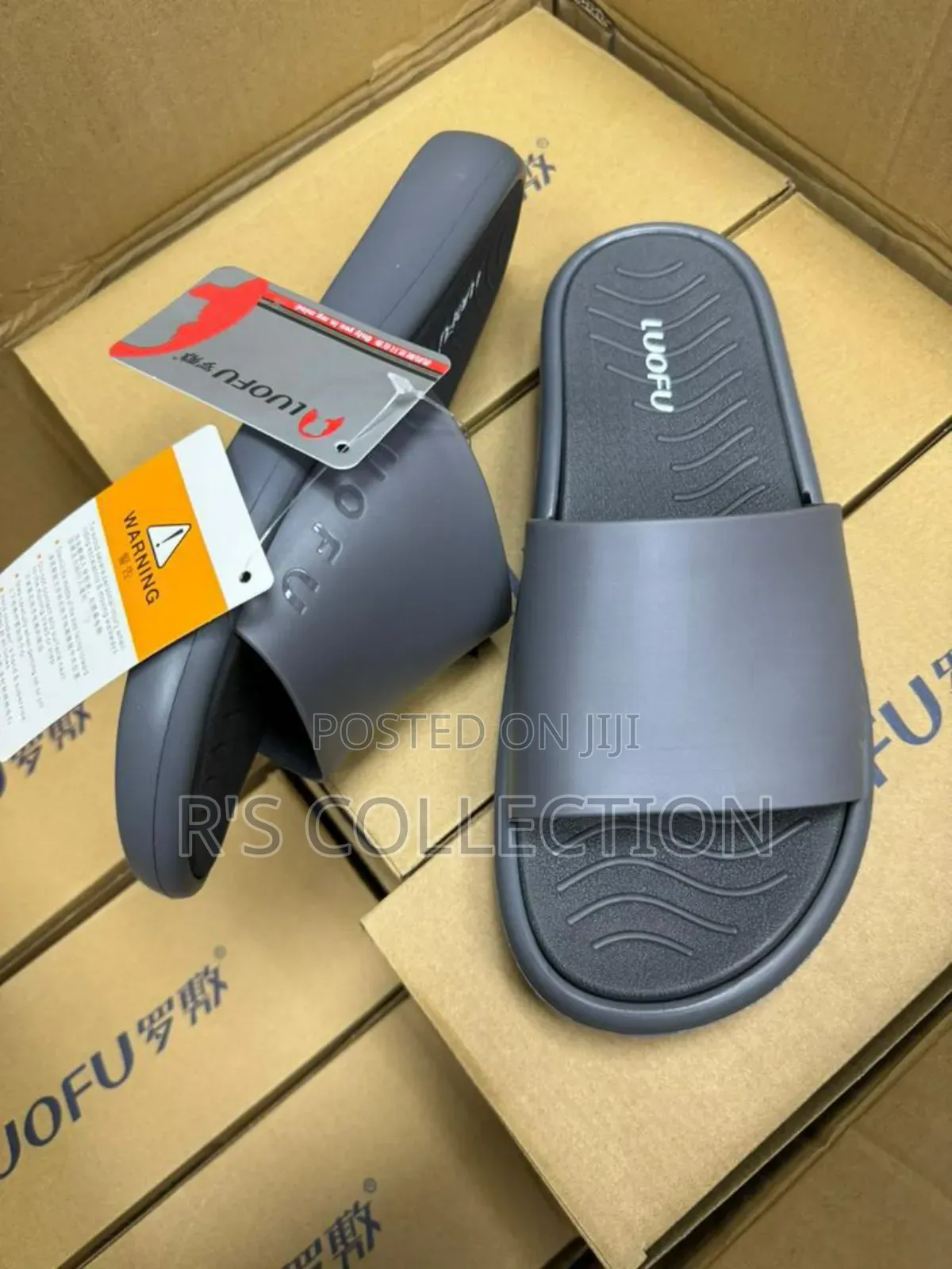 High Quality Luofu Slide Slippers Fully Boxed