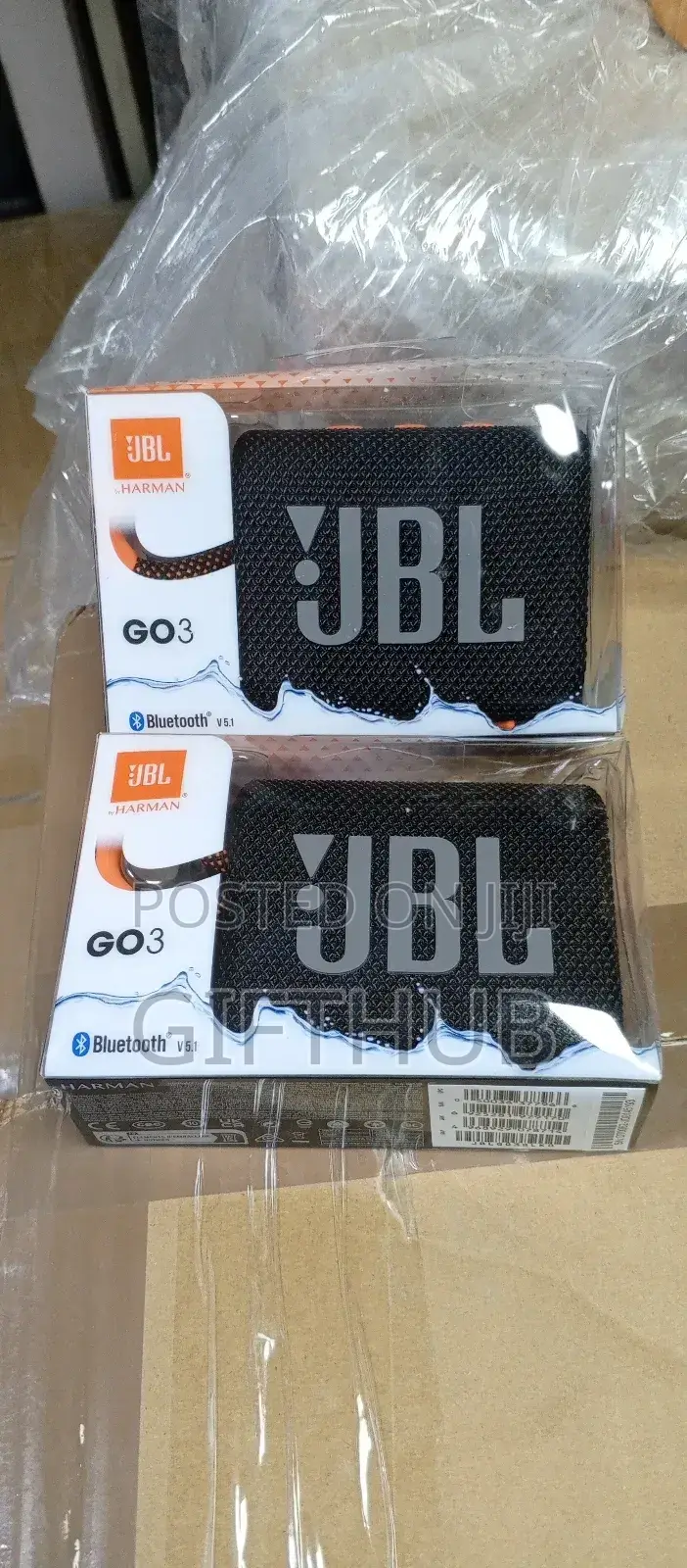 Portable JBL Go3 Speaker