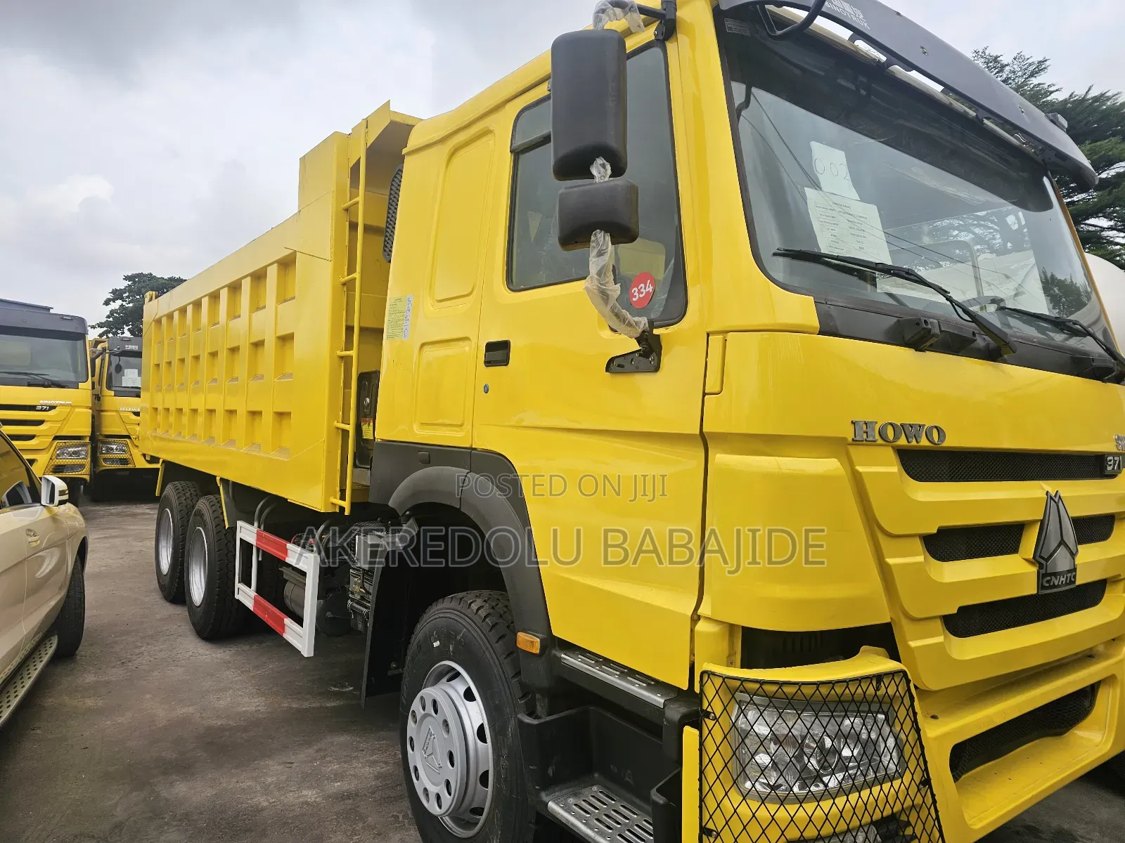 Dump Howo Truck With New Engine