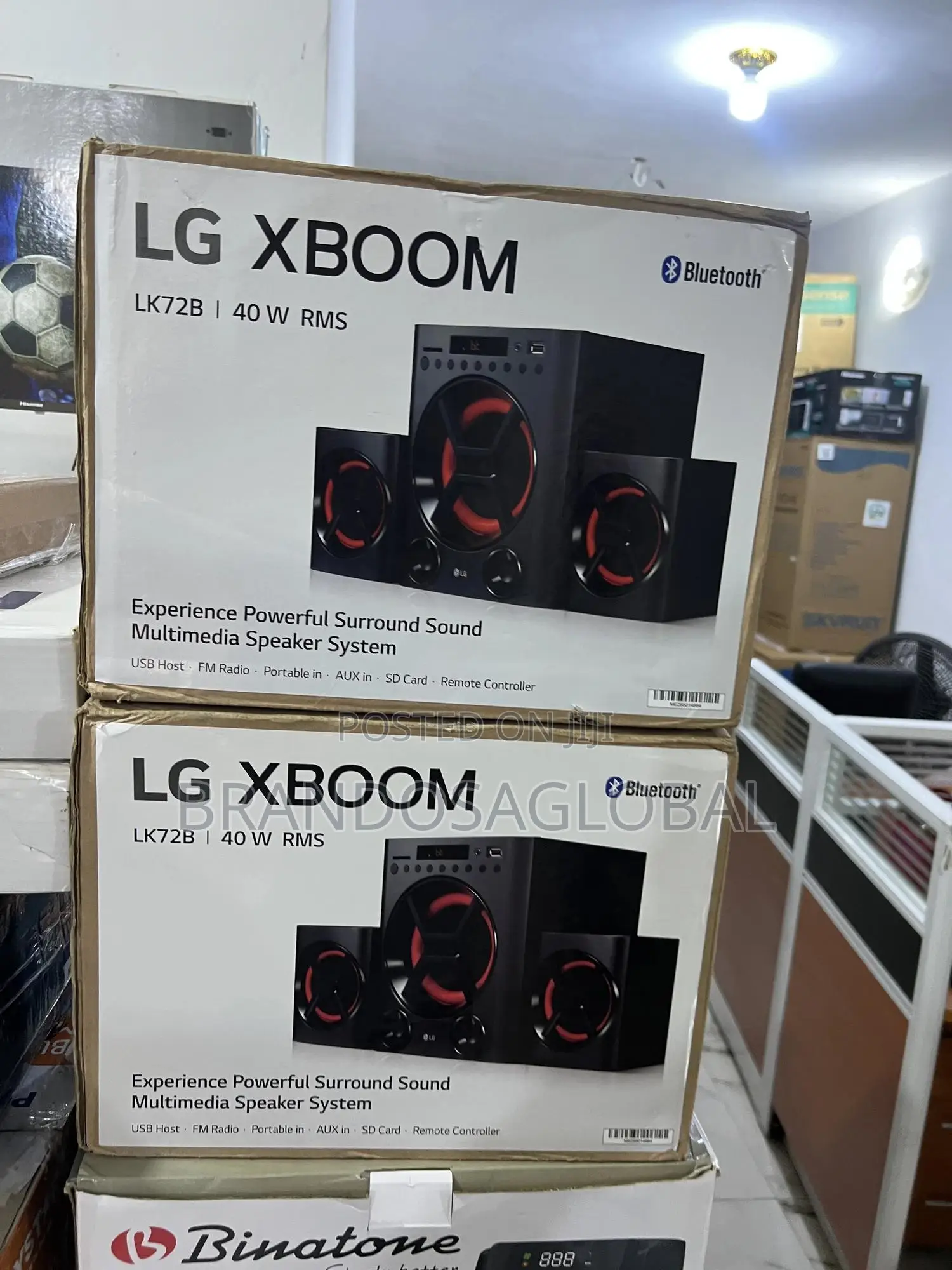 Lg Xboom 40w Bluetooth Speaker – Lk72b