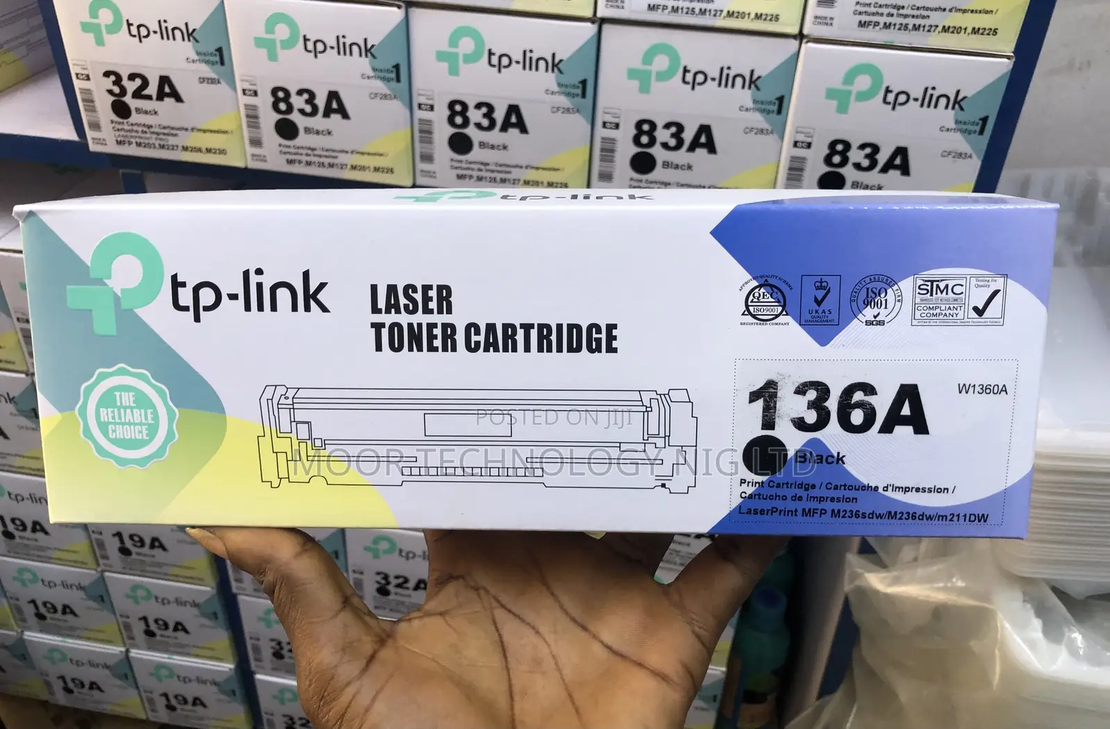 Tp-Link 136a Laserjet Toner Cartridge W1360a MFP M236sdw/M236dw/M211dw