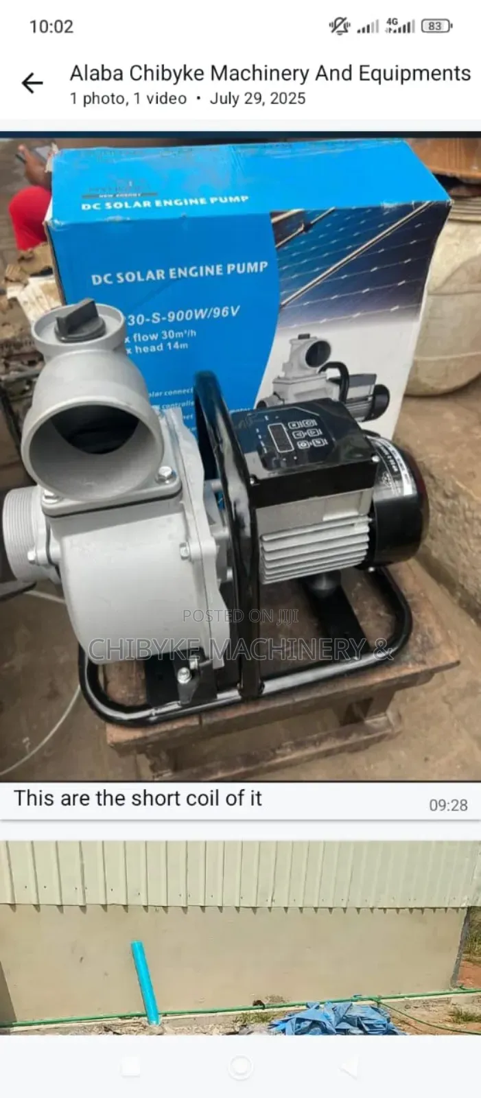 Solar Water Pump Machines