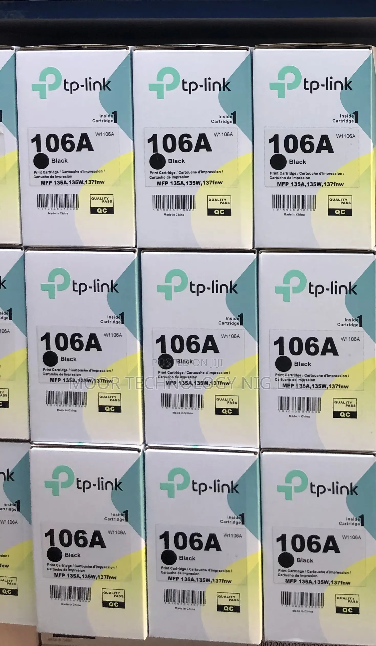 Tp-Link 106a Laserjet Toner Cartridge W1106a MFP 135a,135w,137fnw