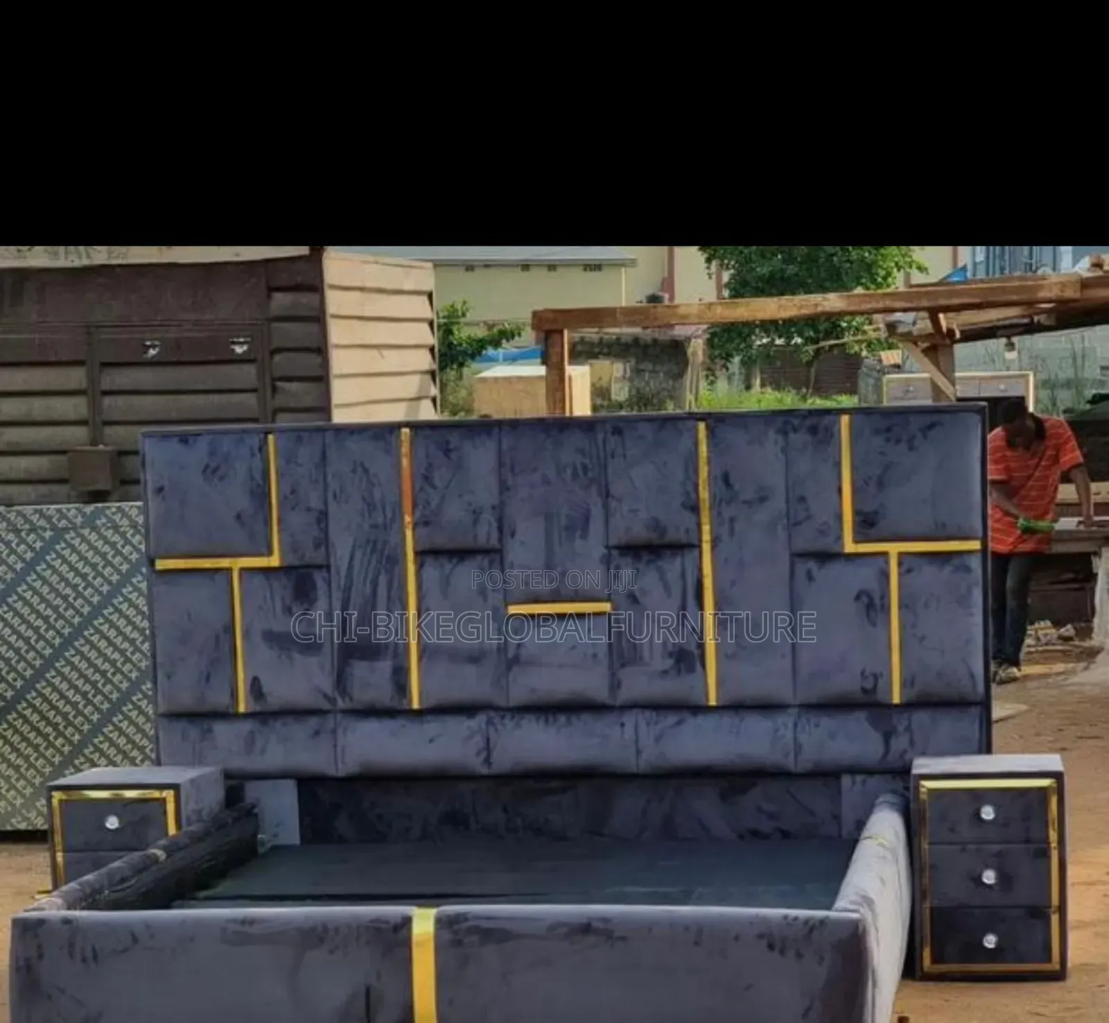 Fabric Bed Frame Payment When Delivered.