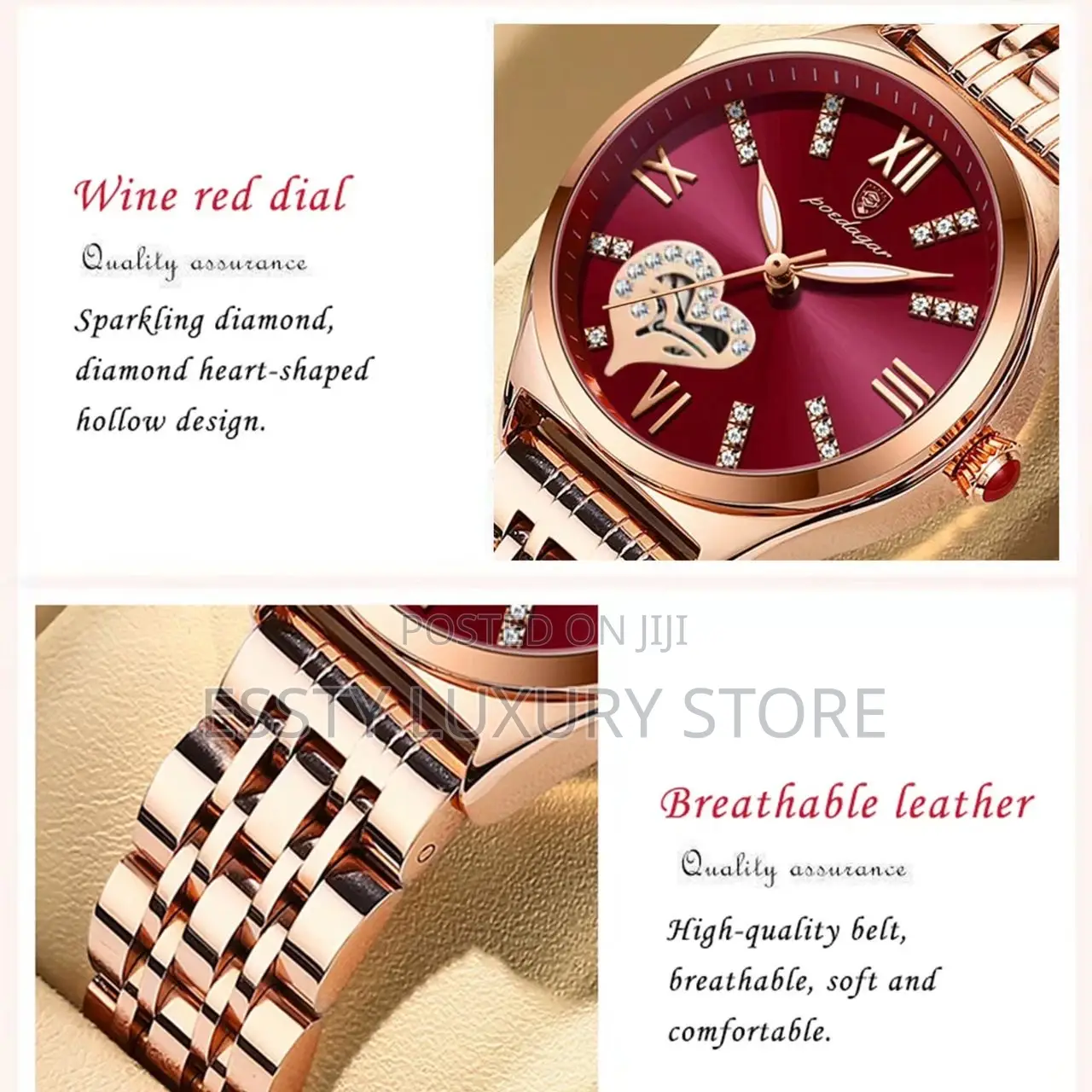 Quality Luxury Poedagar Ladies Watch