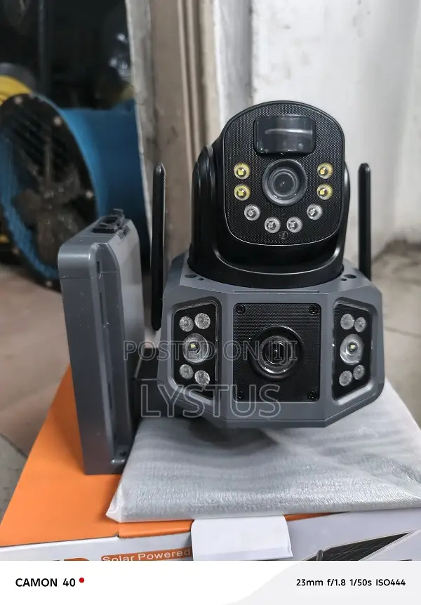 Solar CCTV Camera for Home and Office Monitoring