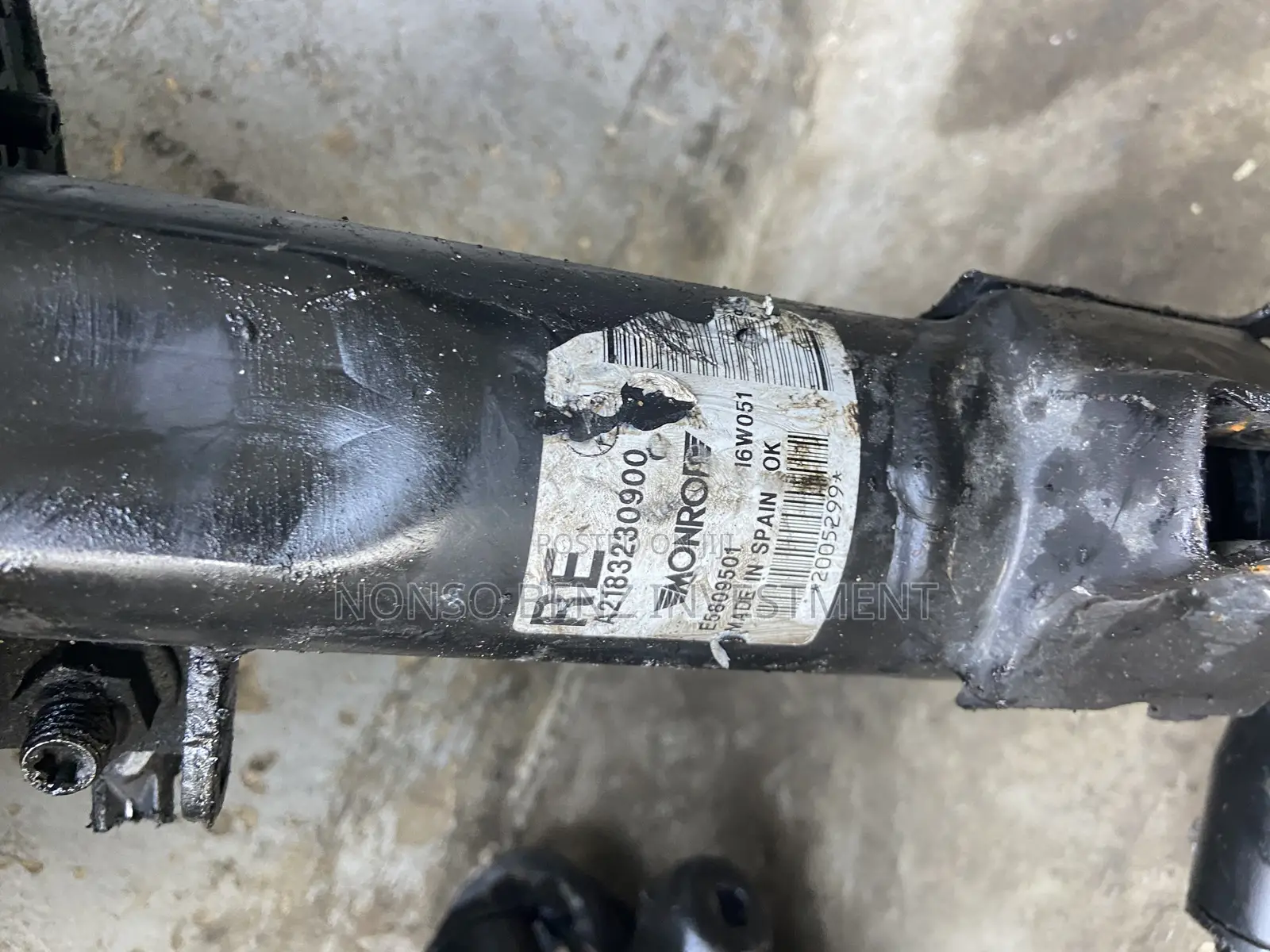 Front Balloon Shock Absorber E 350 (W212), Cls  Non 4 Matic