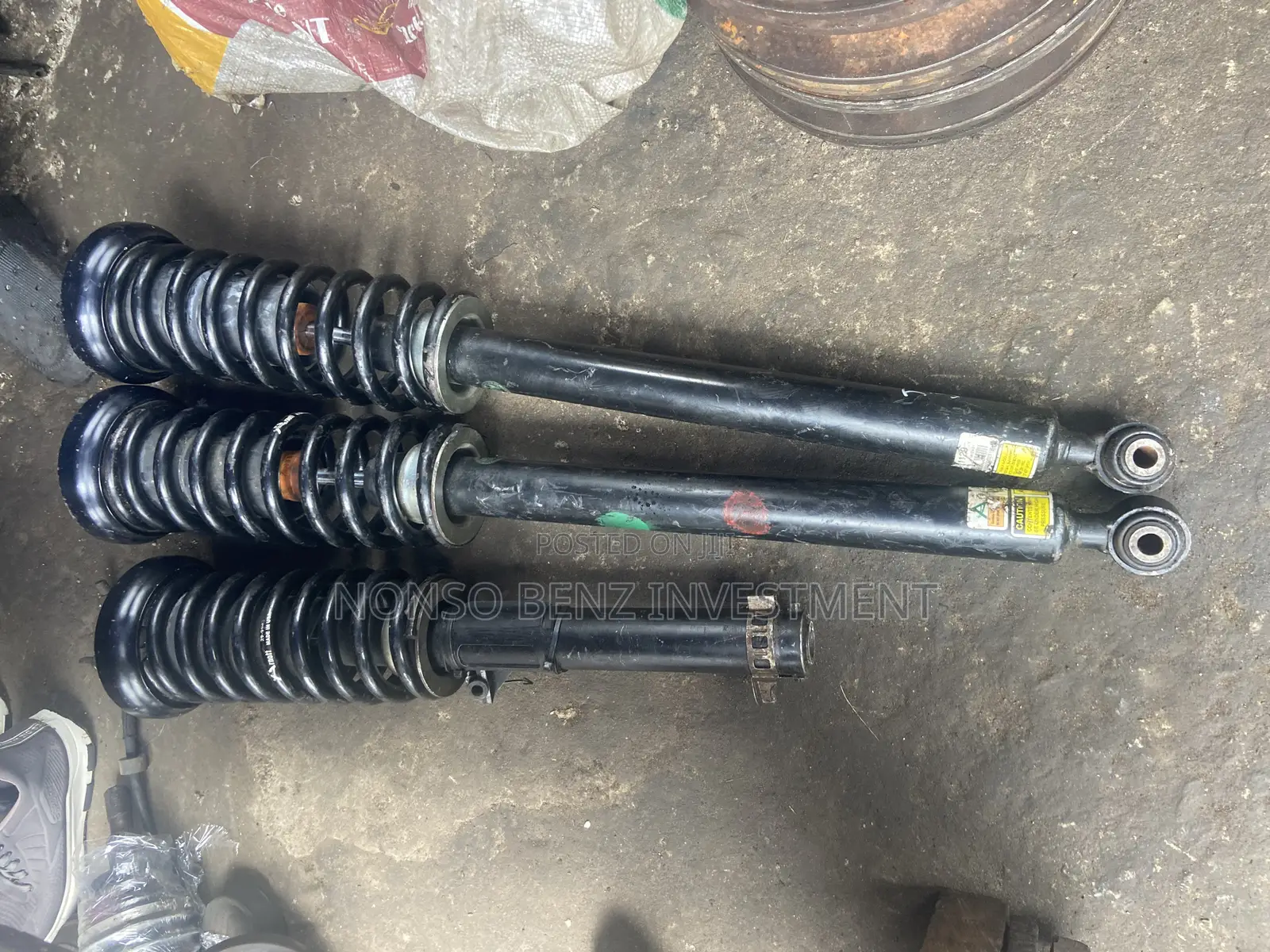 Direct Front And Back Shock Absorbers For S Class (W221) Non 4matic