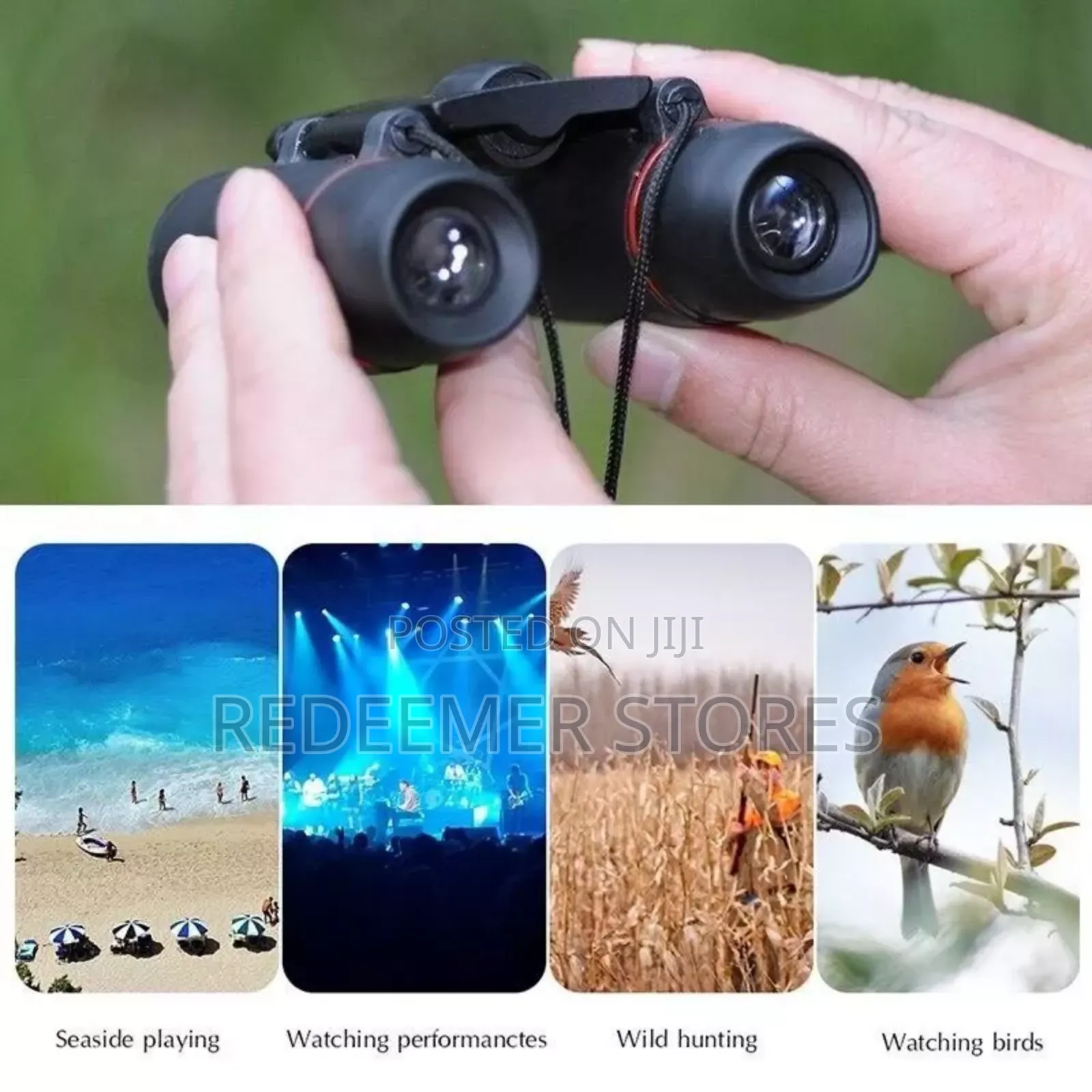 Compact Folding Binoculars
