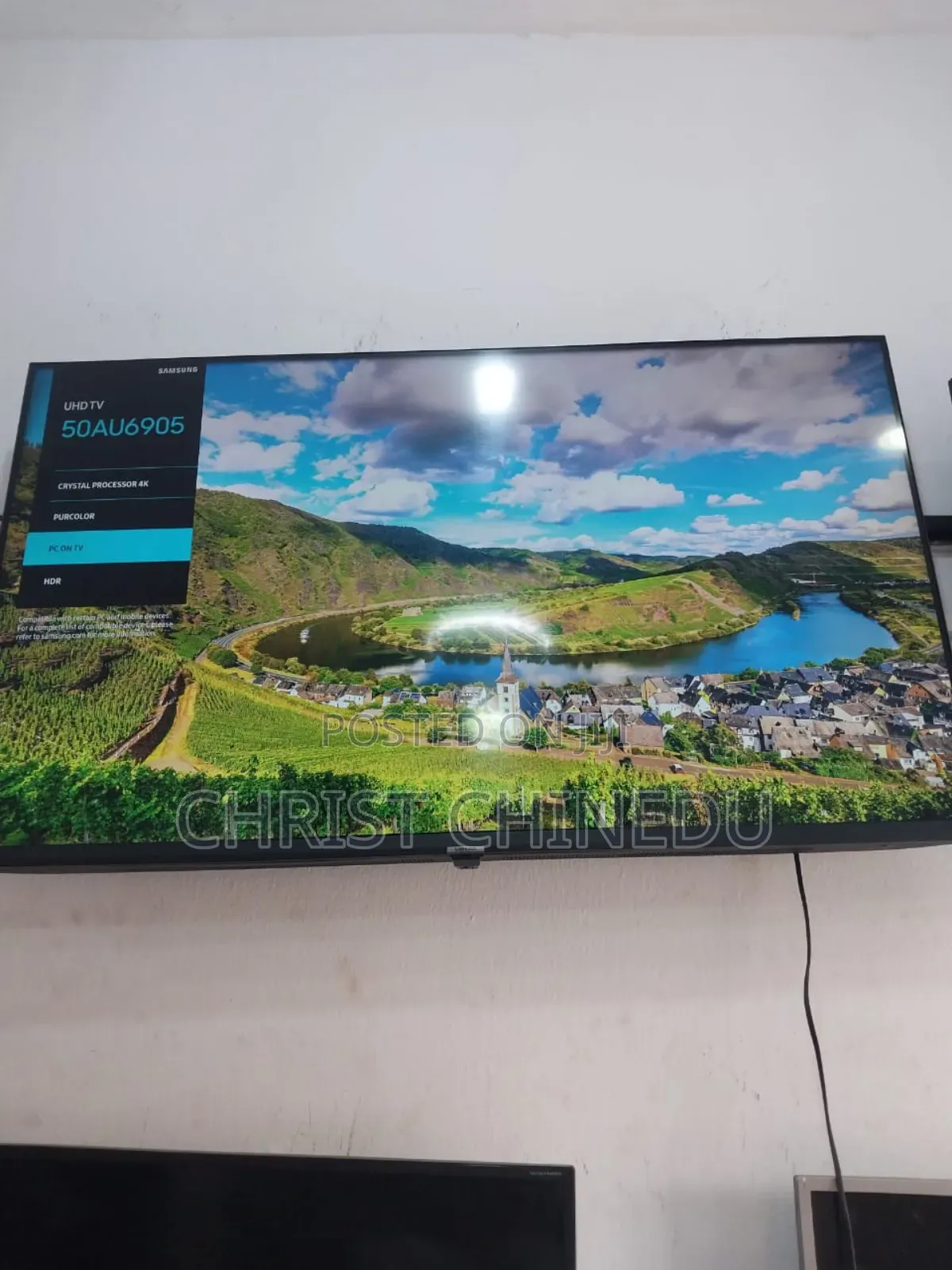 Samsung 50inches Smart Tv Uhd Crystal Processor Frameless Slim