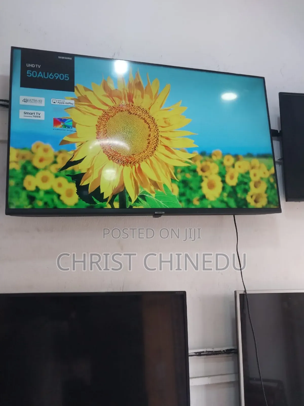 Samsung 50inches Smart Tv Uhd Crystal Processor Frameless Slim