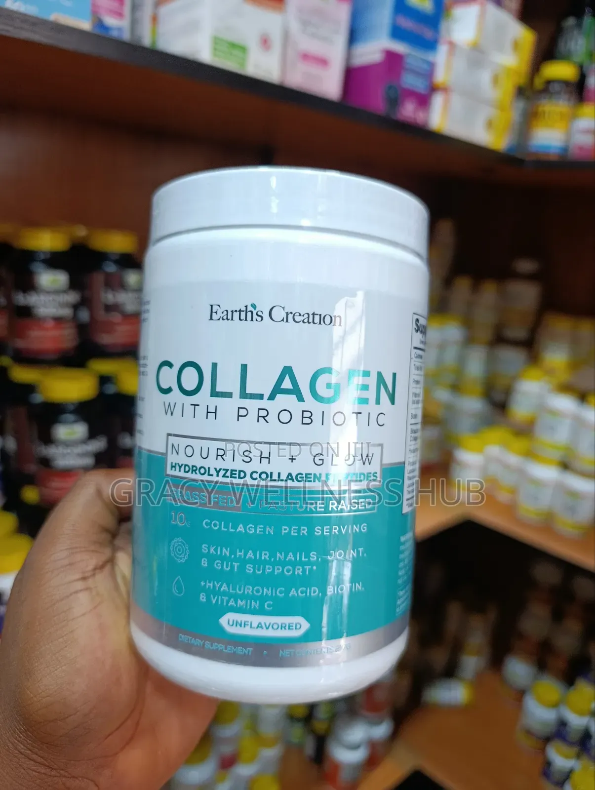 Earth's Creation Collagen + Probiotics