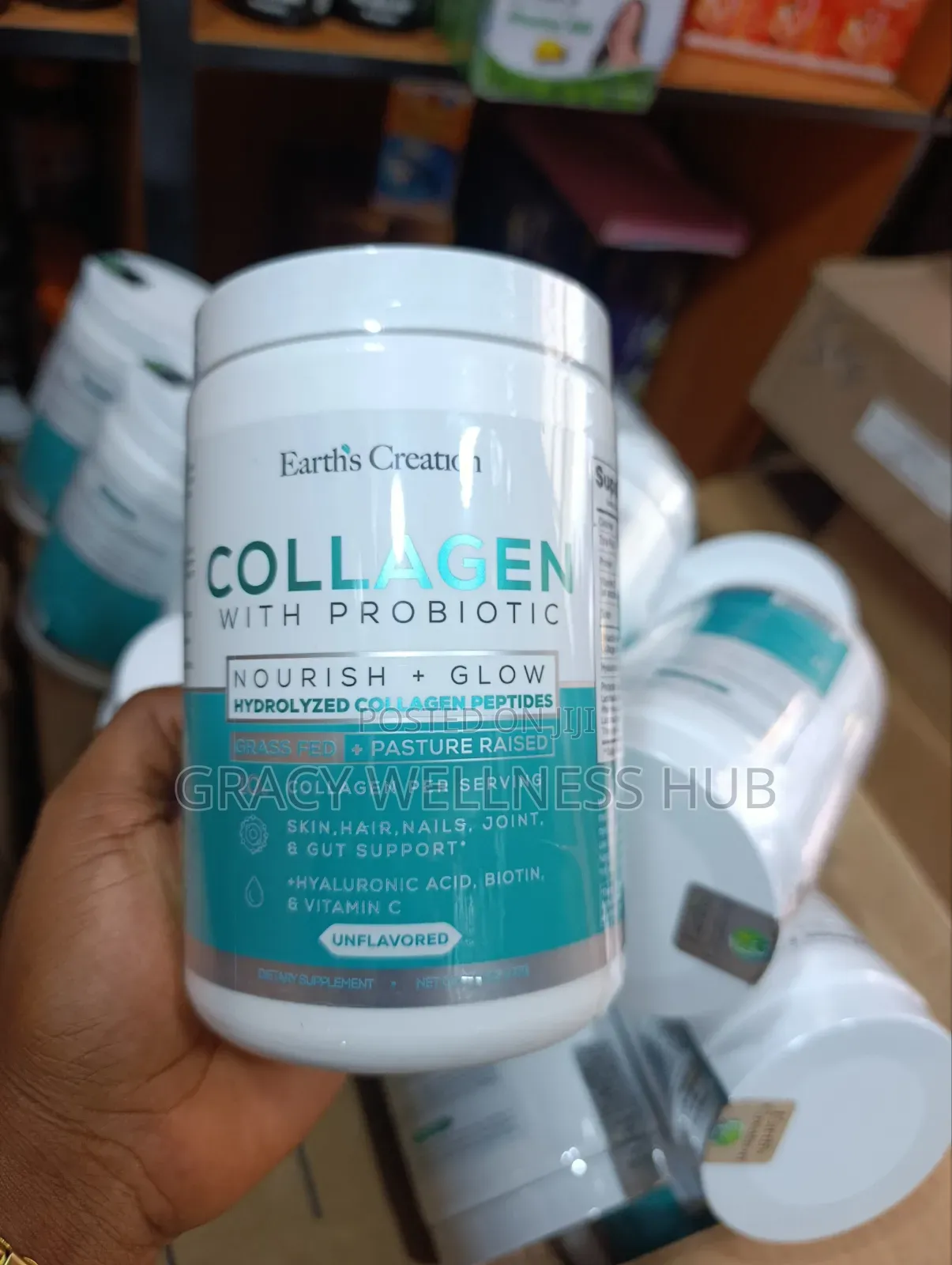 Earth's Creation Collagen + Probiotics