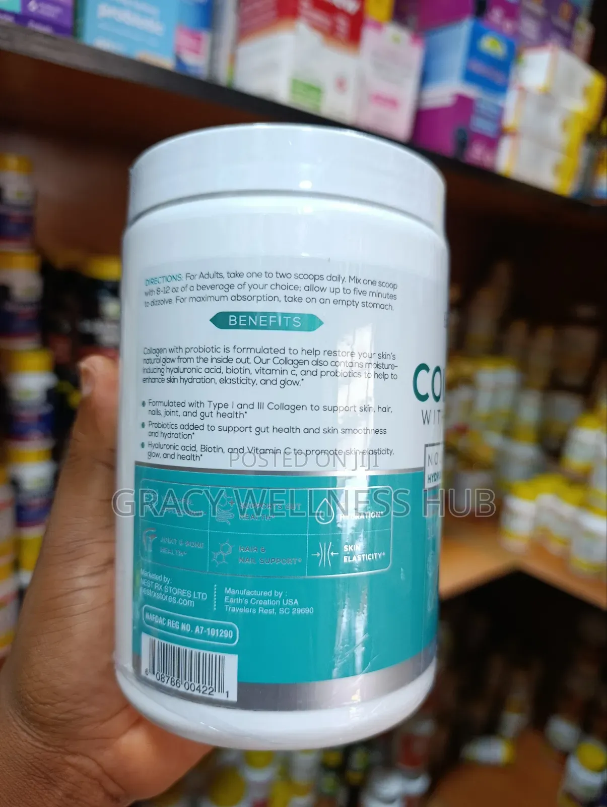 Earth's Creation Collagen + Probiotics