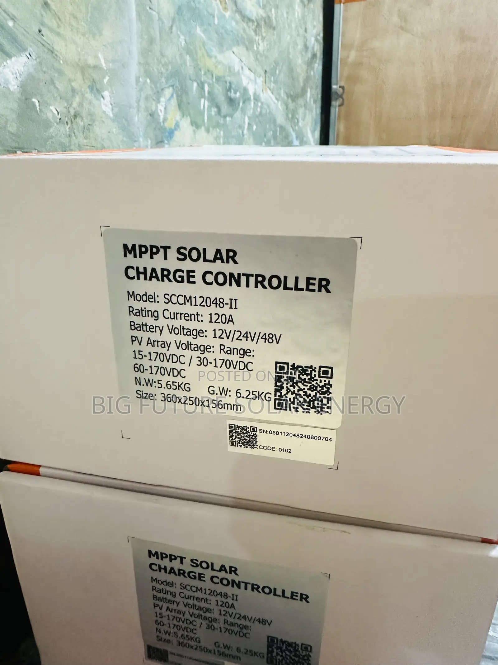 120amps Felicity Charge Controller 12/24/48v
