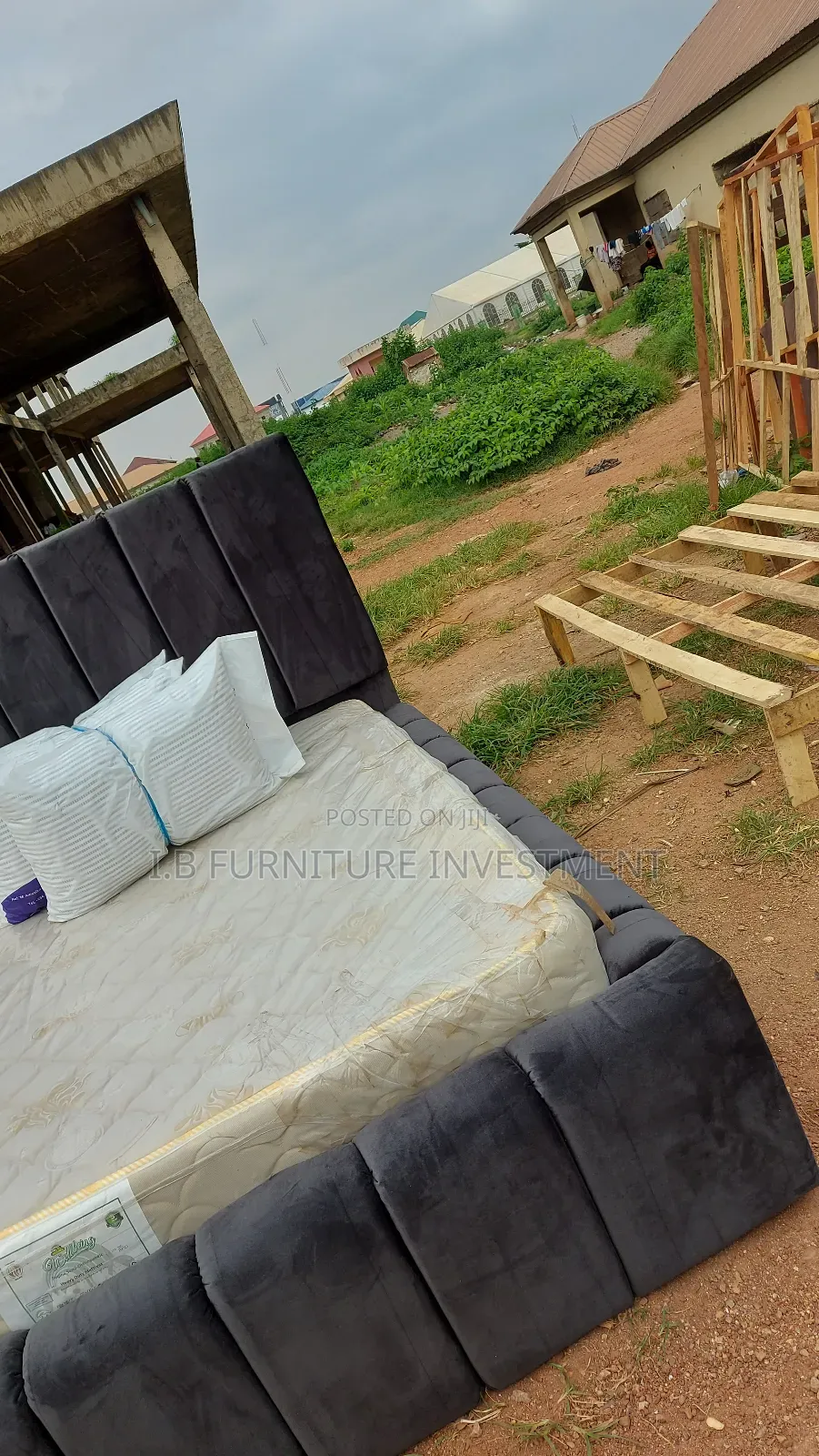 Beand New Bedframes and Semi Orthopedic Mouka Foam Mattress