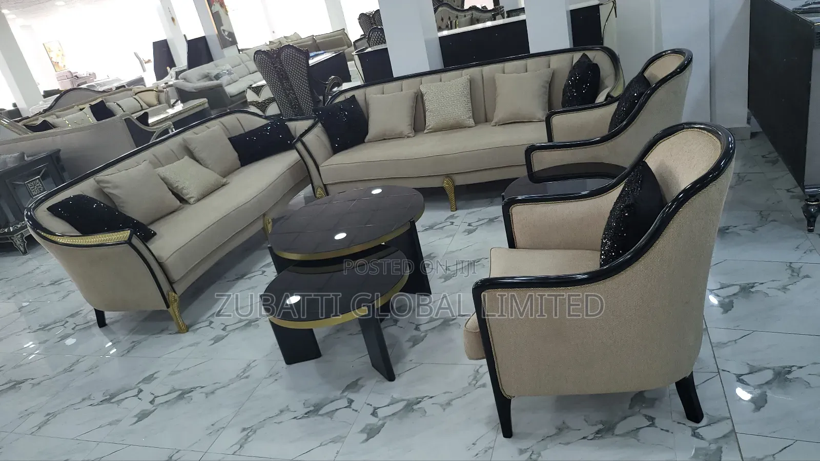 Royal Antique Sofa With Center / 8 Seaters Royal Sofa