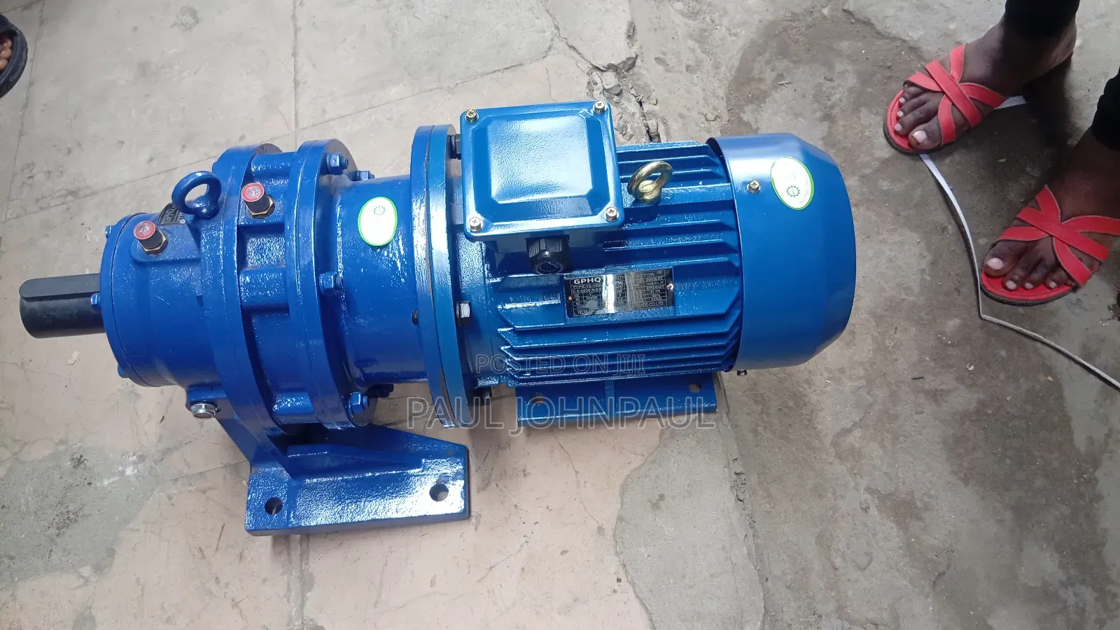 Complete Electric Gear Motor 3kw