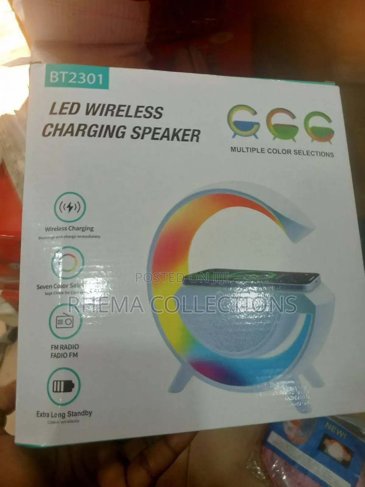 Wireless Charging Speaker
Phone Charger With Hifi Bluetooth Speaker