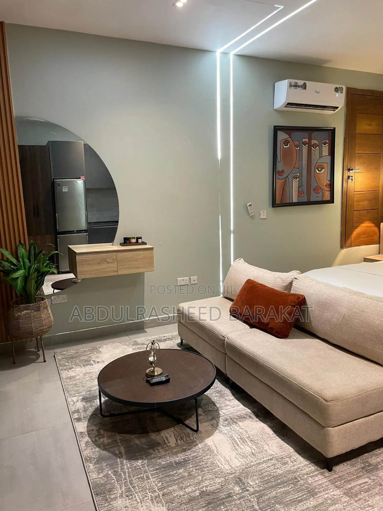 Luxury and Spacious Studio Apartment With Pool Amd Gym