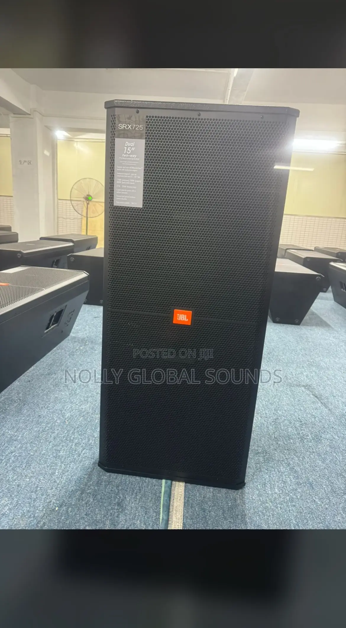JBL SRX 725 Professional 2in1 Speakers. ( Pair Double 15 Inches Box )