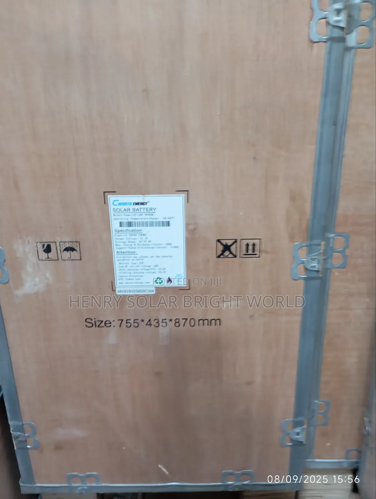 Cworth 20kwh 51.2v Lithium Battery
