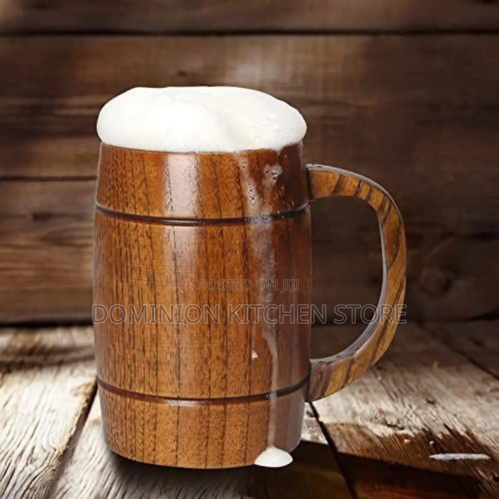 Natural Wooden Mug