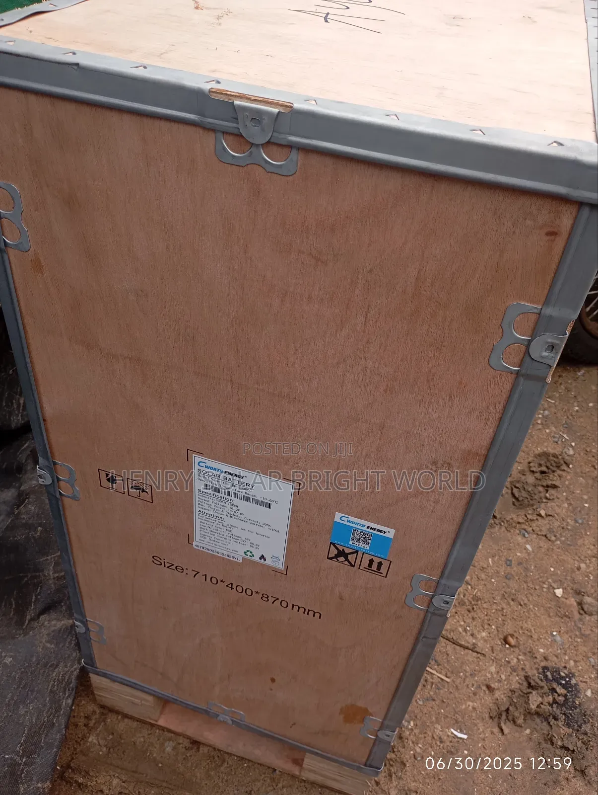 Cworth 15kwh 51.2v Lithium Battery