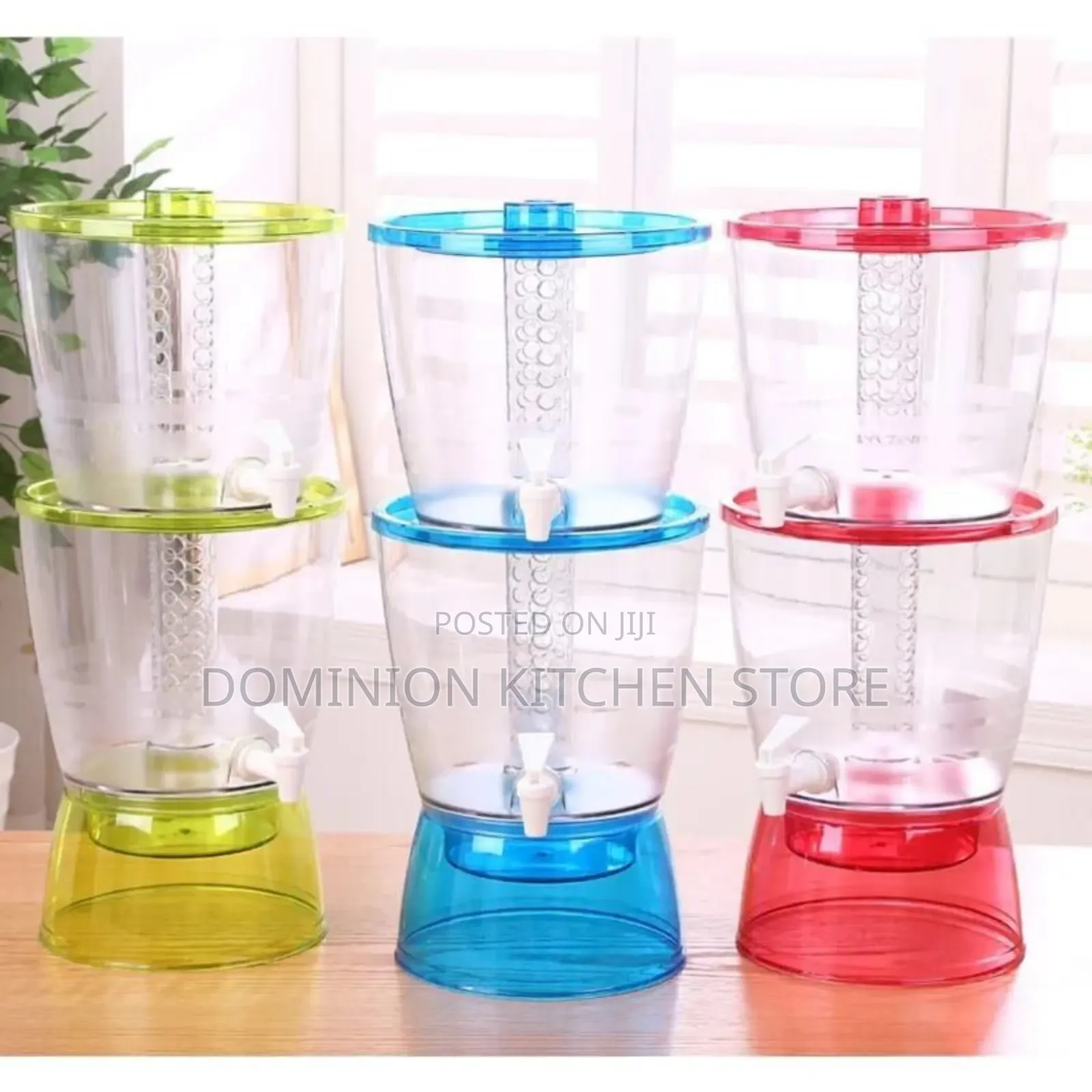 13liter Acrylic Double Beverage Juice Dispenser