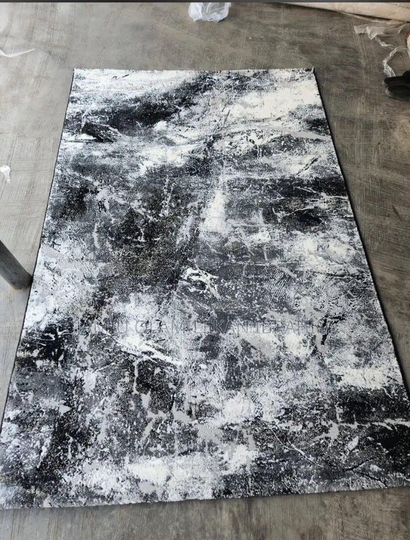 Black Center Rug
