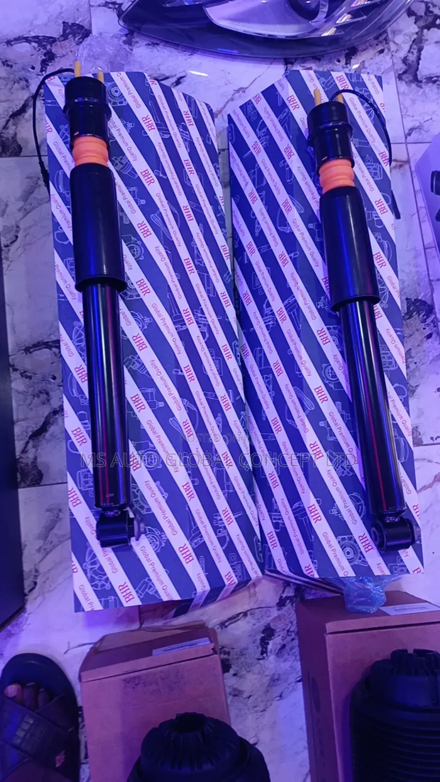 Bentley Muslenne Back Shocks