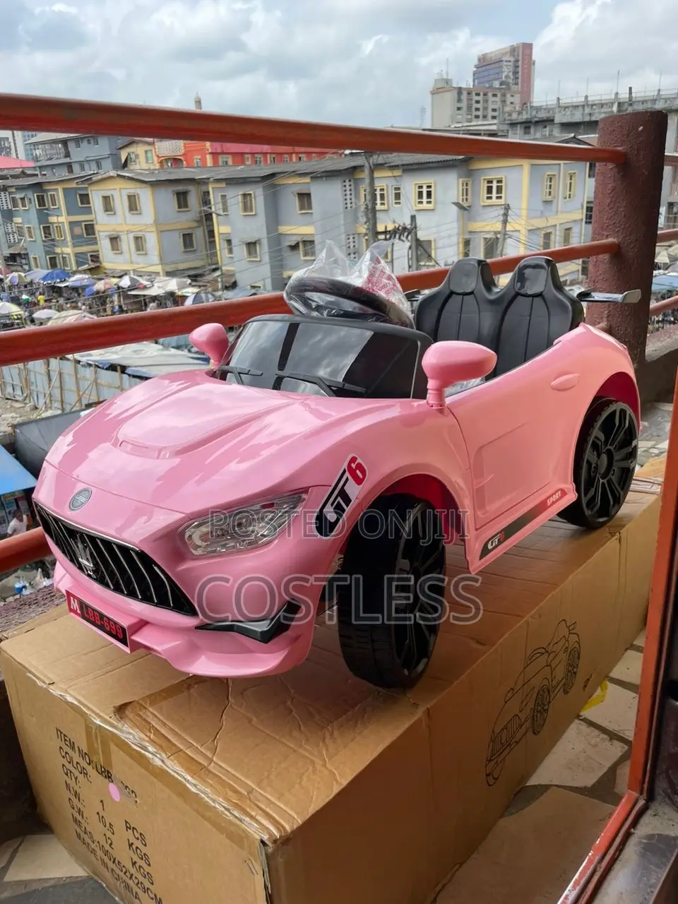 12v Porsche Kids Ride on Car Mp3 Led Light