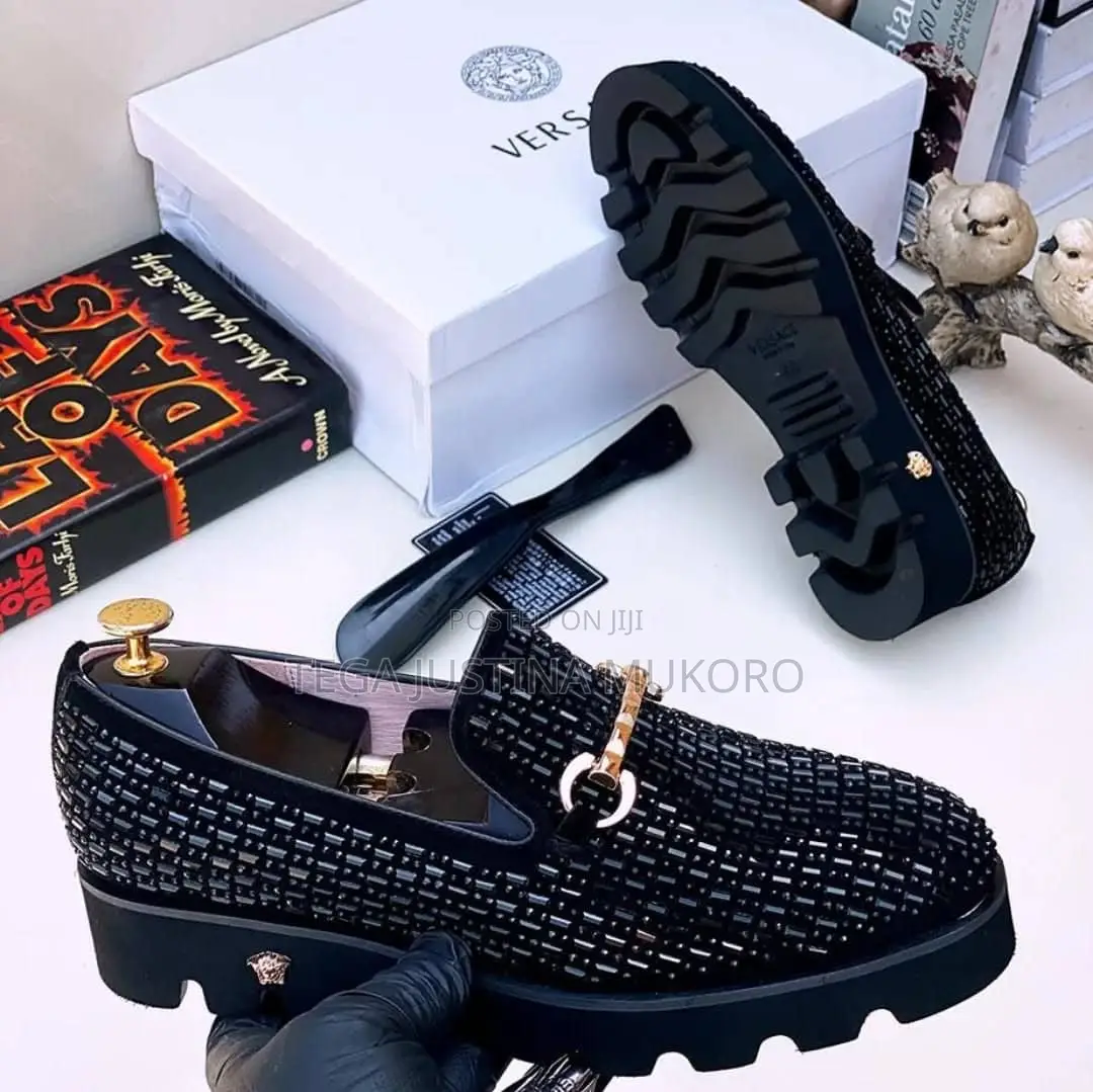 Stylish Design Versace Men's Flat Shoes