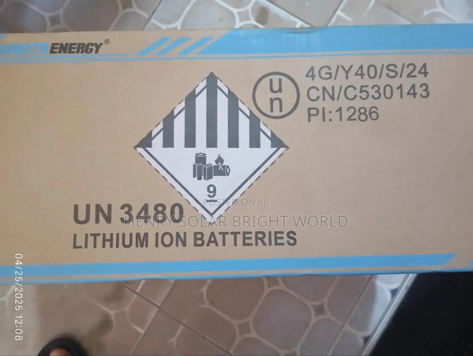 Cworth 2.5kwh 24v Lithium Battery