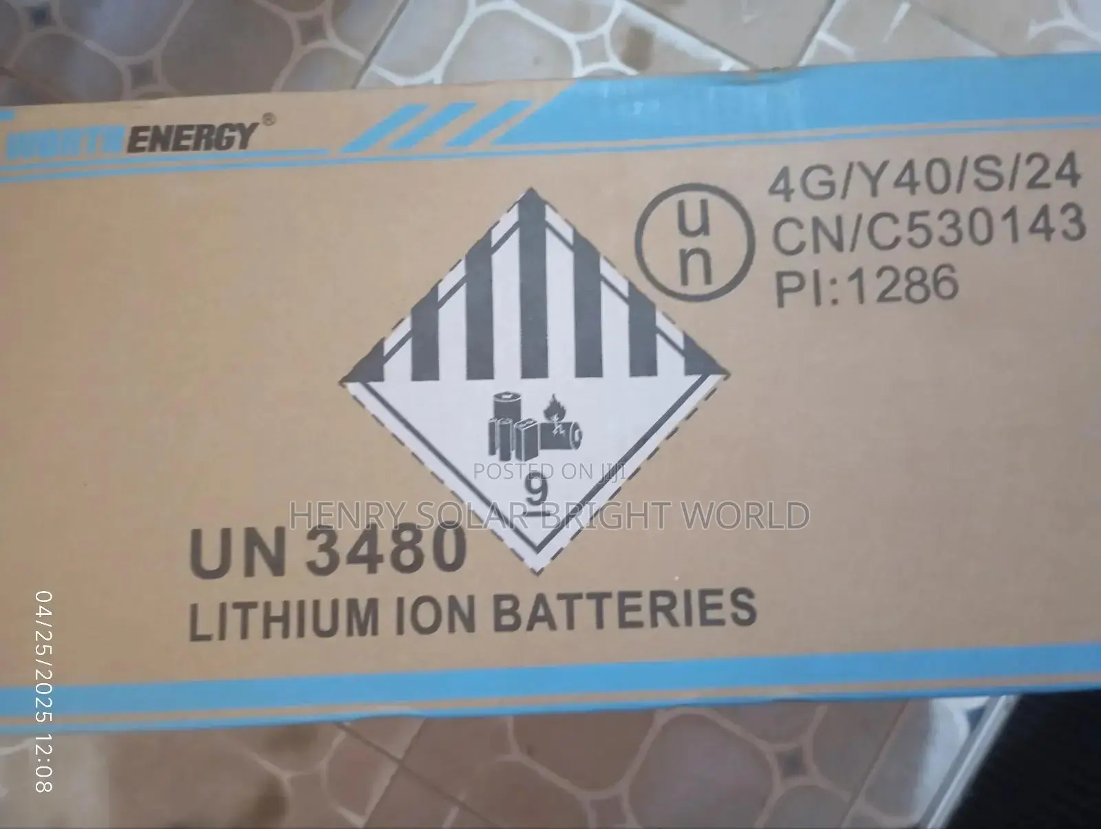 Cworth 2.5kwh 24v Lithium Battery