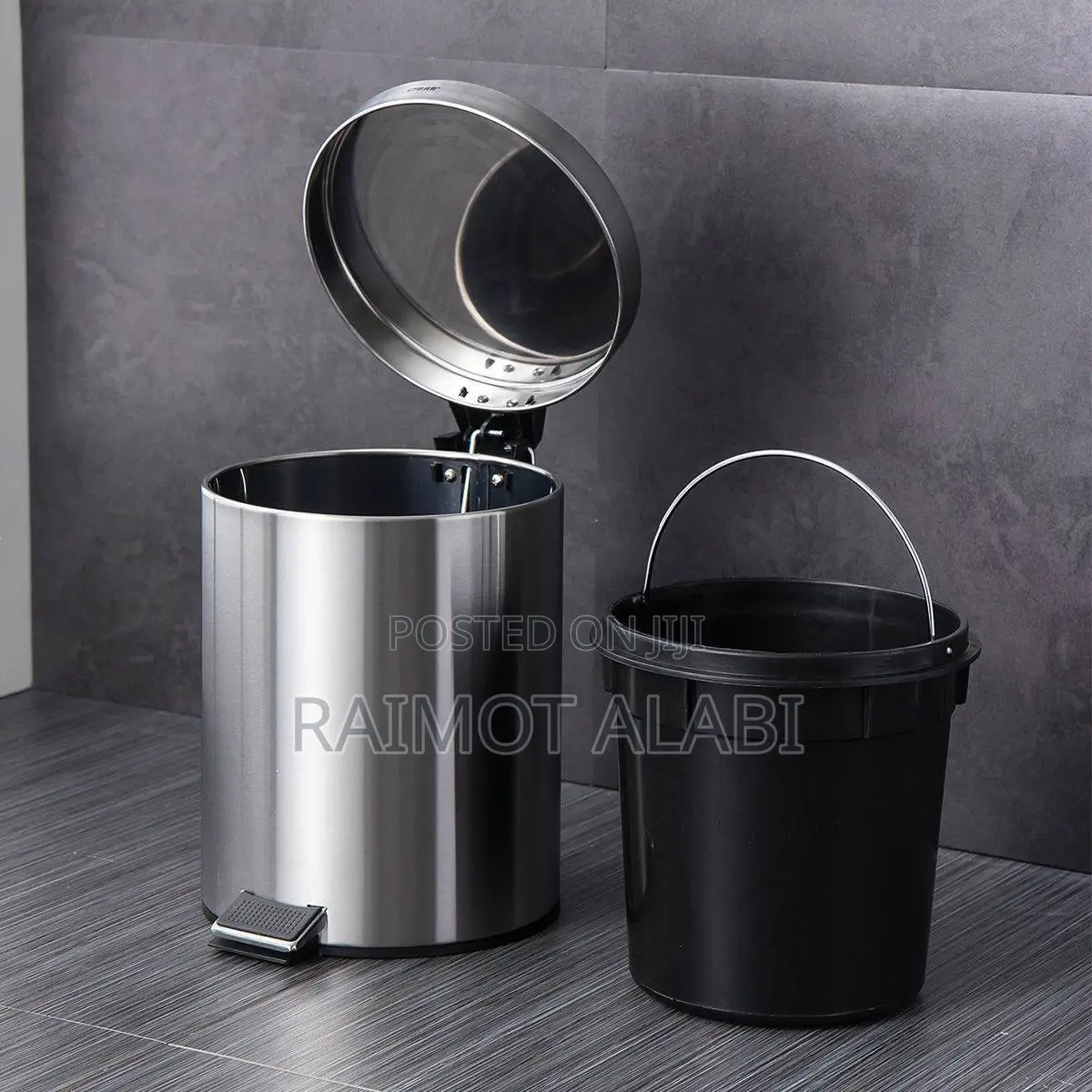 Stainless Steel Waste Bin