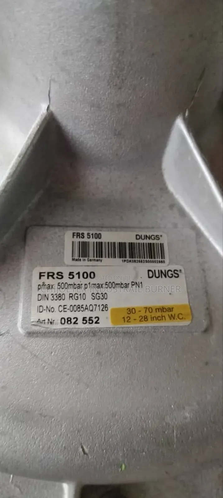 Industrial Gas Regulator Dn 50