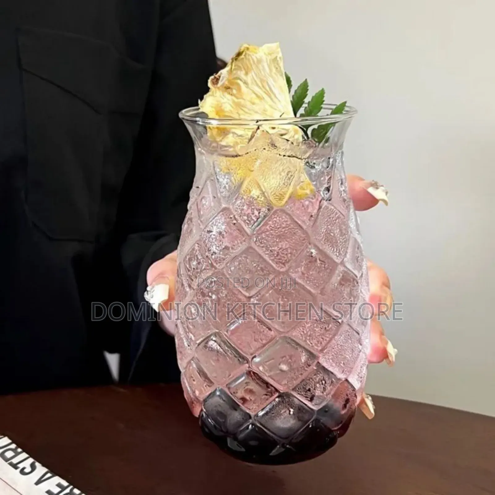 Pineapple Shaped Glass Water