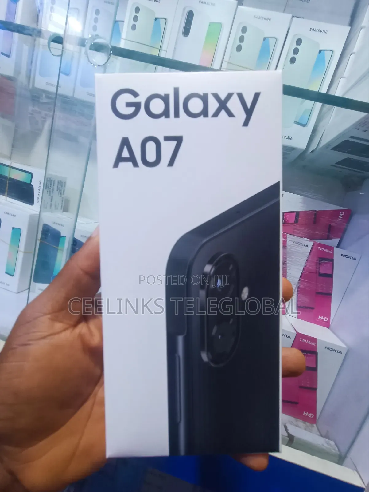 New Samsung Galaxy A07 4G 64 GB Black