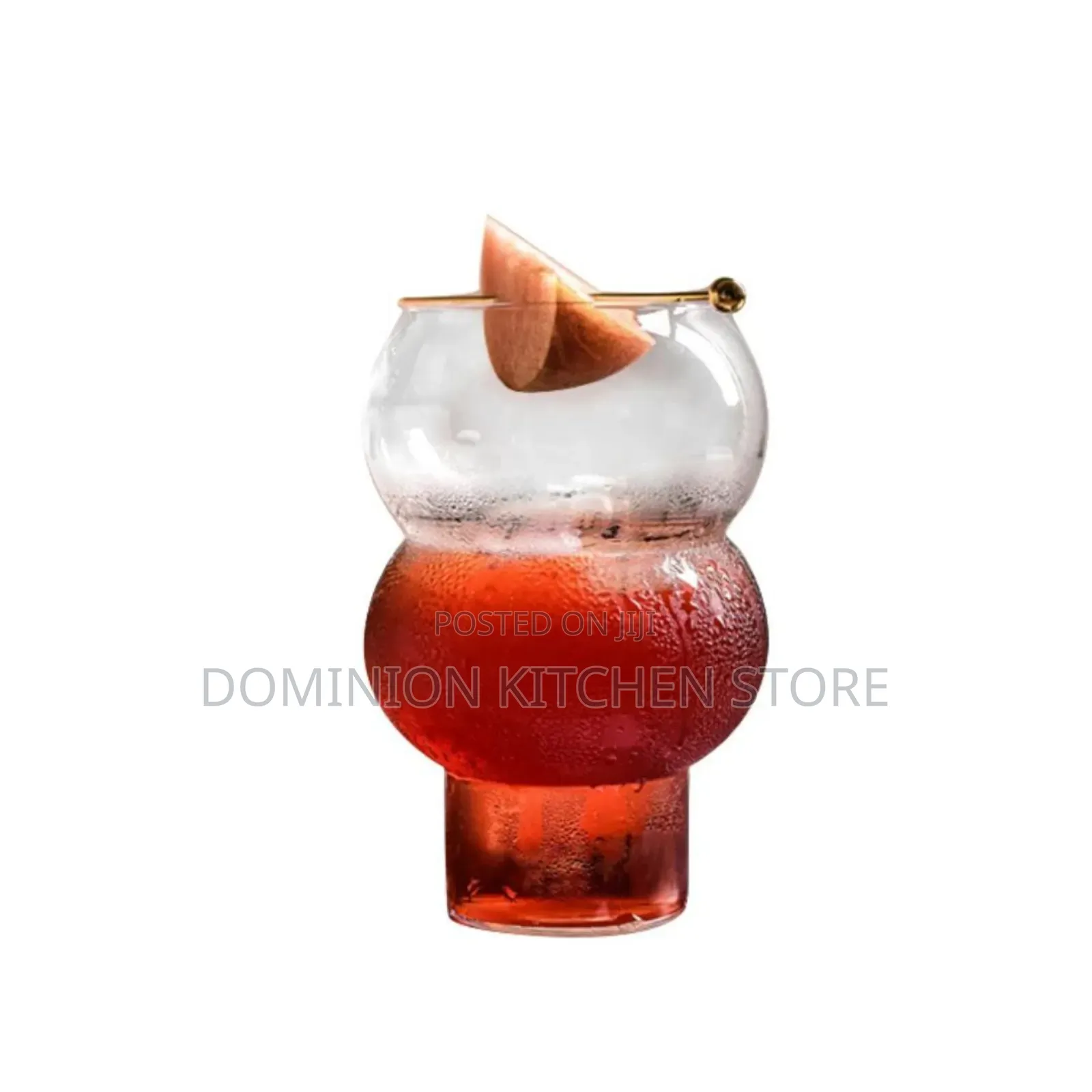 Gourd Shape Borosilicate Glass Juice