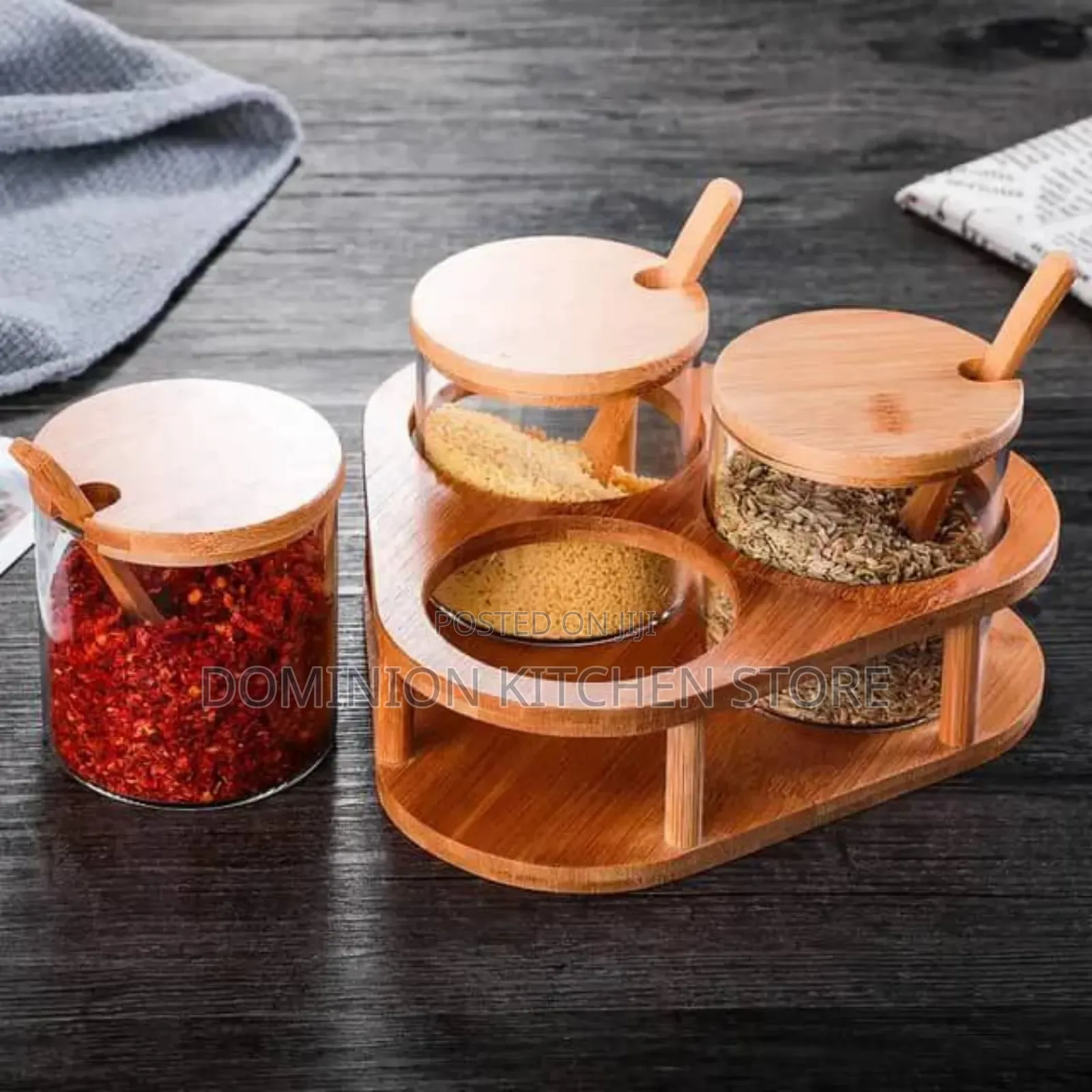 3piece Spice Storage Jar