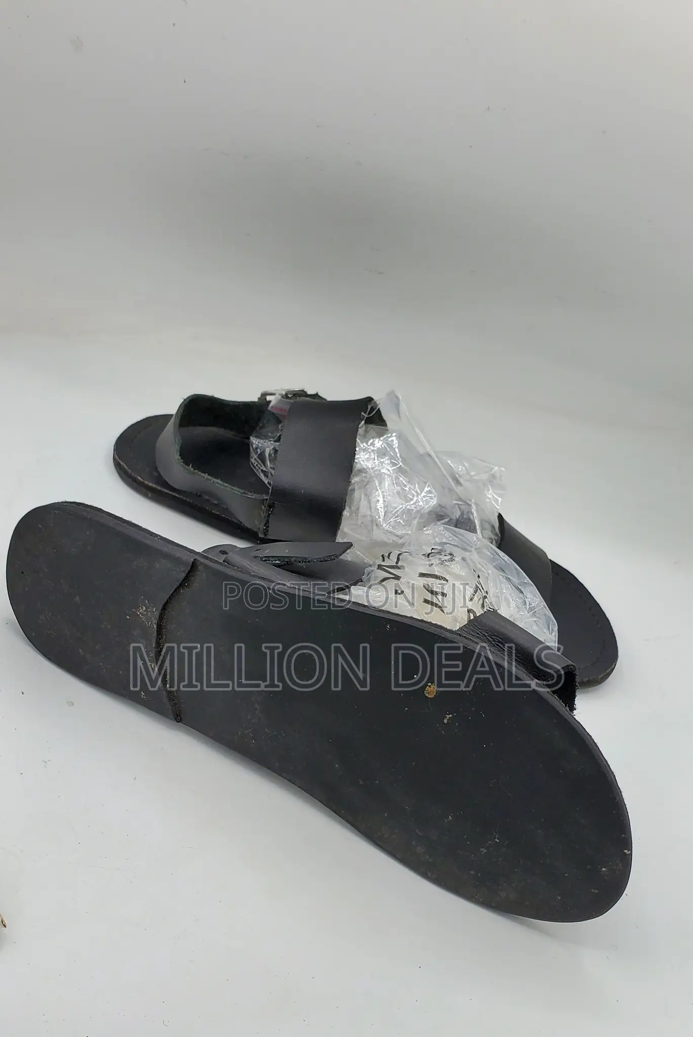 Cool Black Men's Sandals 40