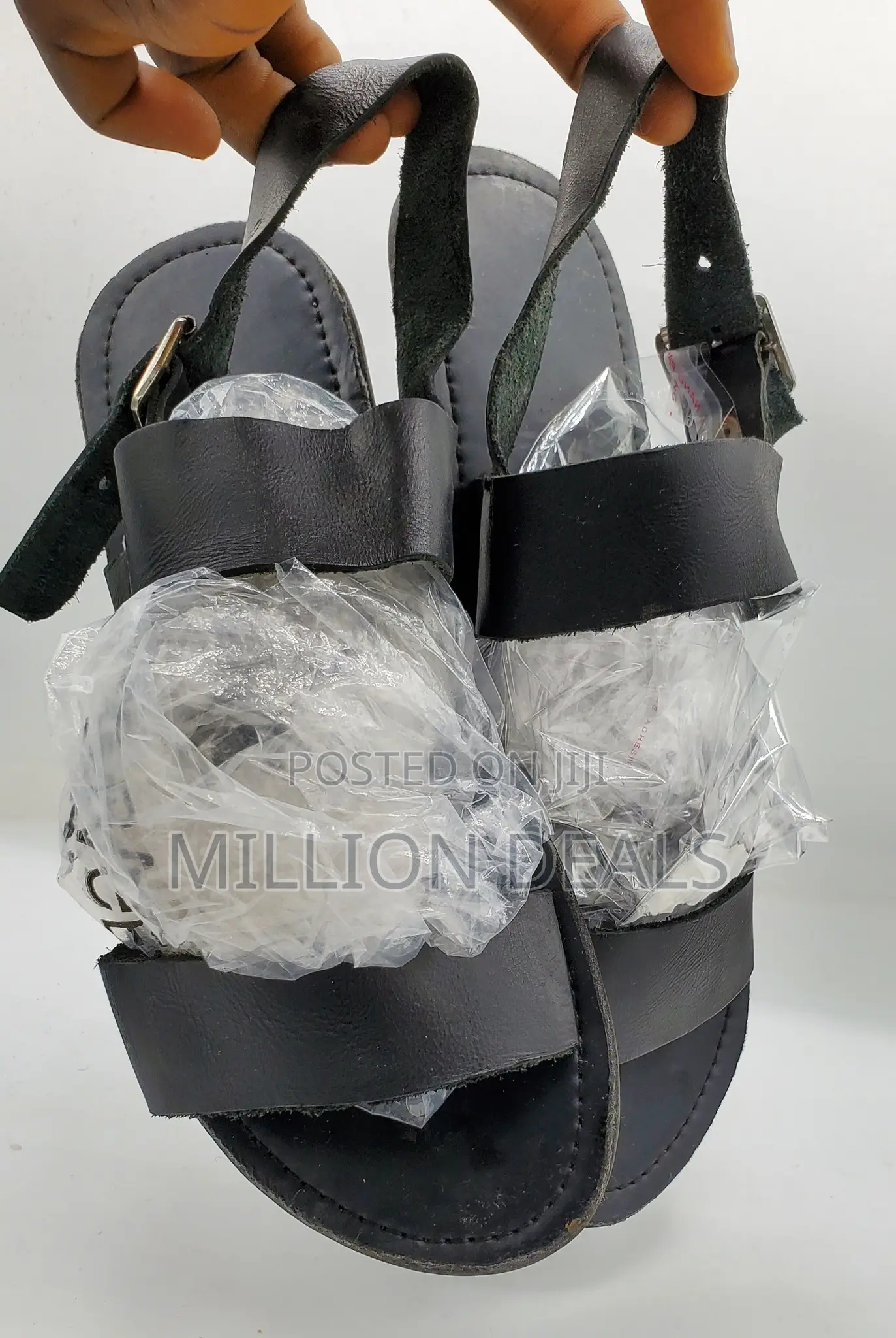 Cool Black Men's Sandals 40