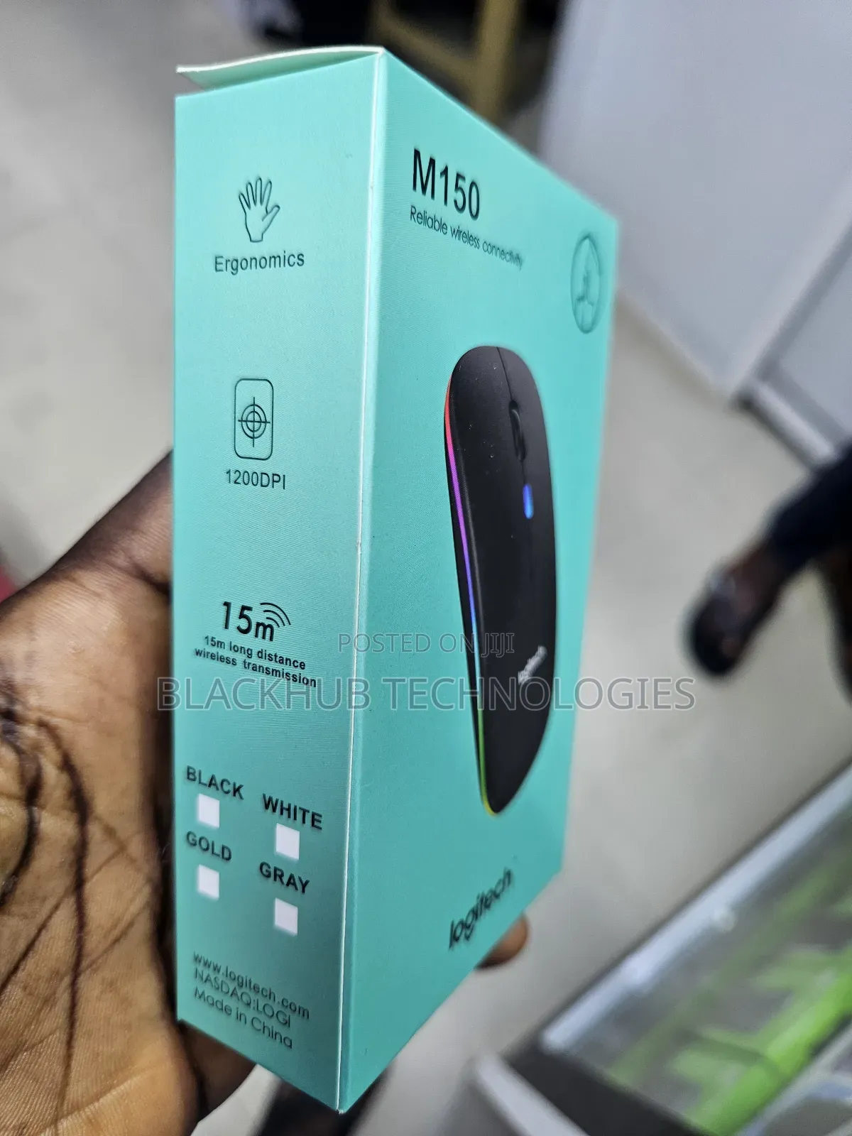 Logitech M150 Wireless Rechargeable Mouse