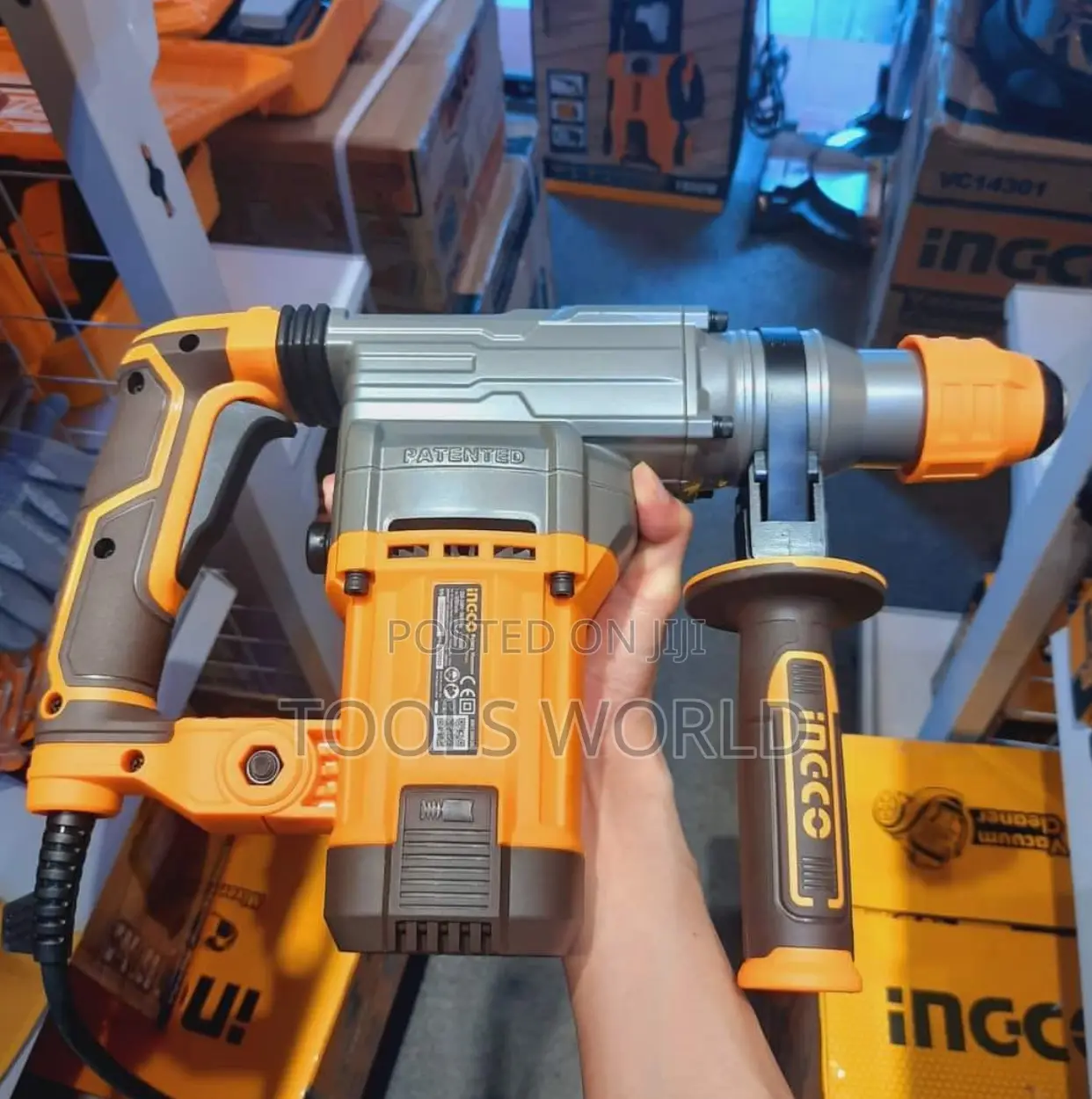 Ingco Rotary Hammer 1500w Power Through the Toughest Tasks With Ease