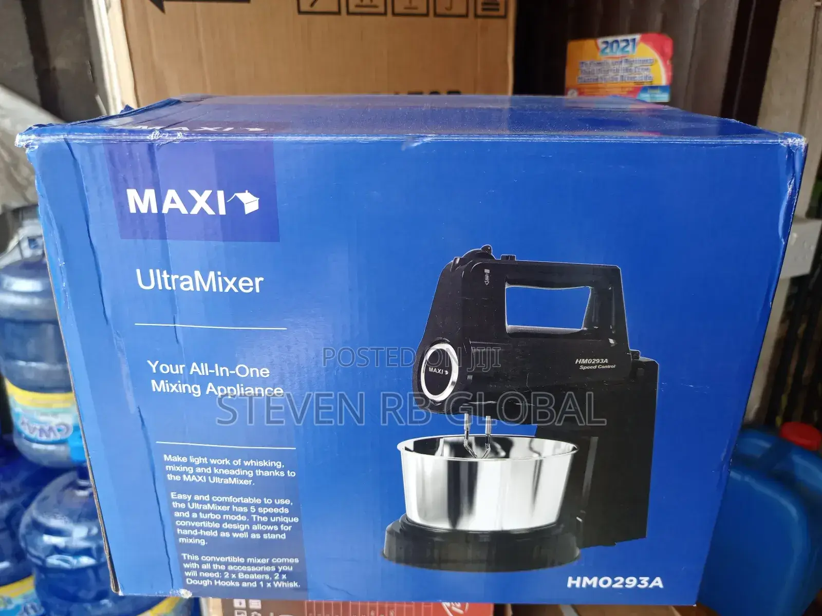 Maxi Kitchen Mixer With Bowl 400w Mixer0293a