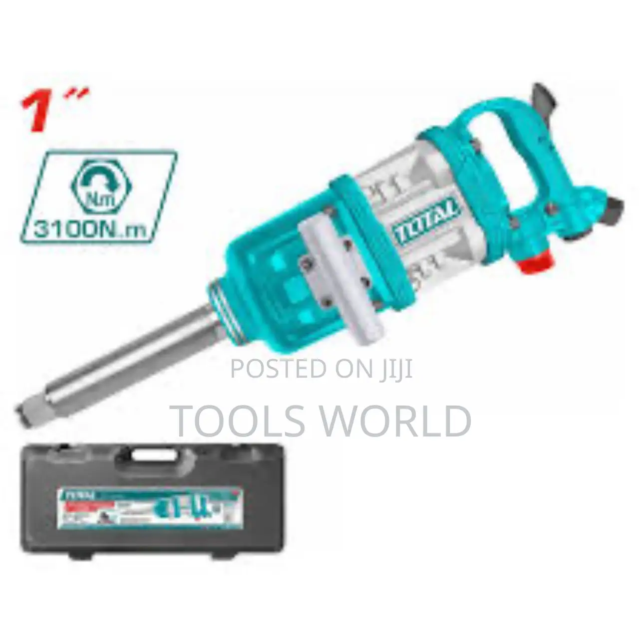 Total Heavy Duty Air Impact Wrench 1” Tat40111 - Total