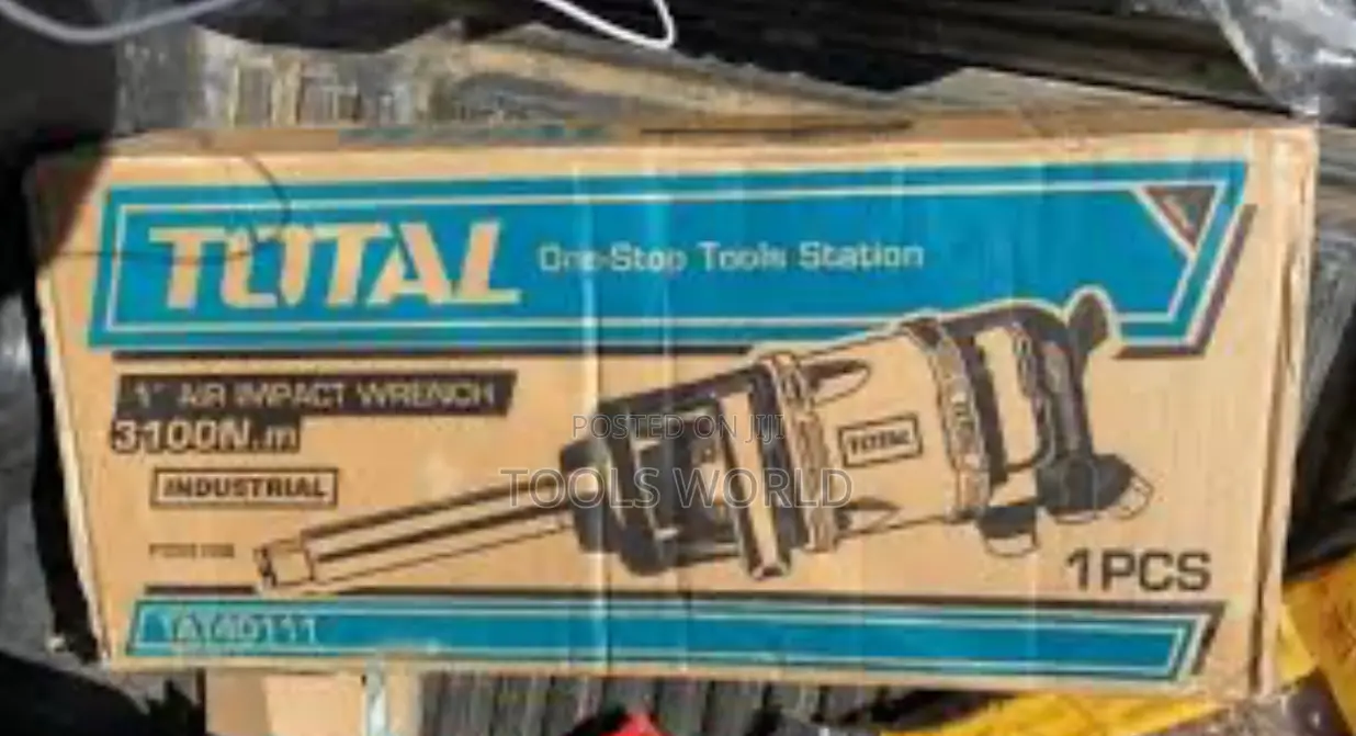 Total Heavy Duty Air Impact Wrench 1” Tat40111 - Total